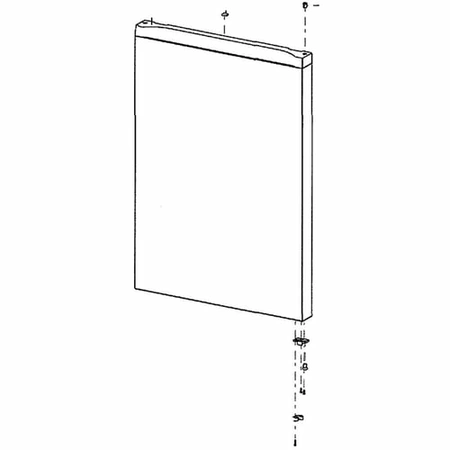 DA91-04685C Samsung Refrigerator Foam Door As