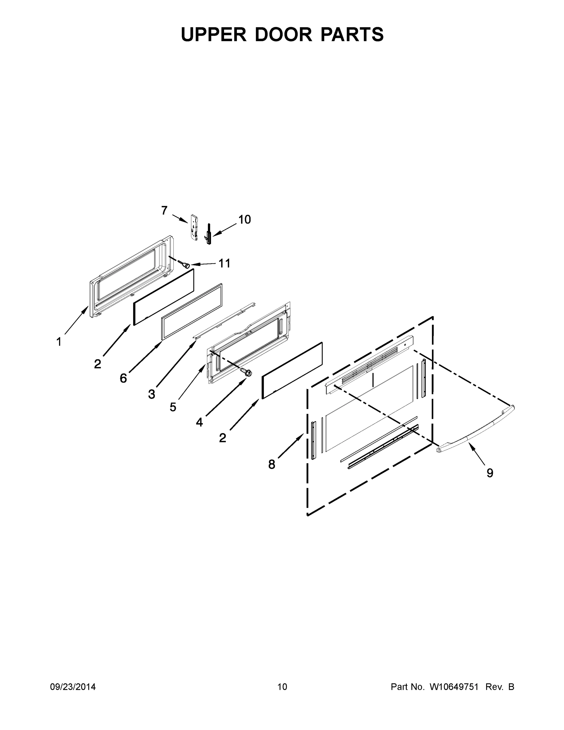 06 - UPPER DOOR PARTS