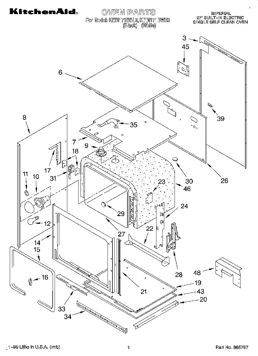 01 - OVEN, OPTIONAL