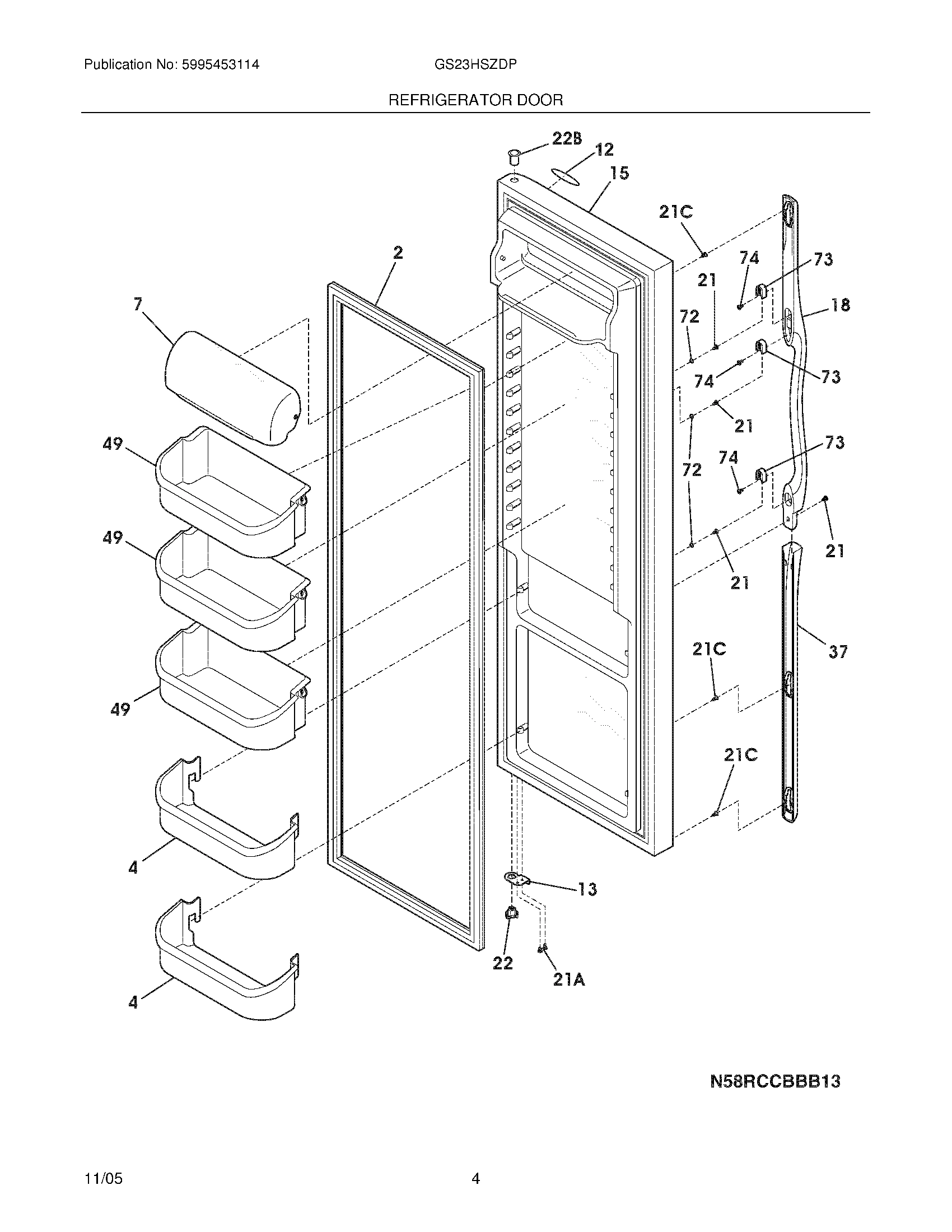 05 - REFRIGERATOR DOOR