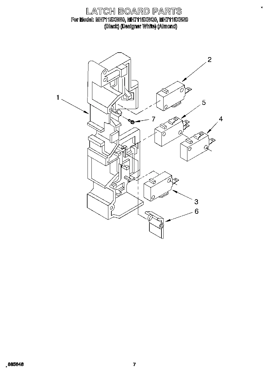 06 - LATCH BOARD