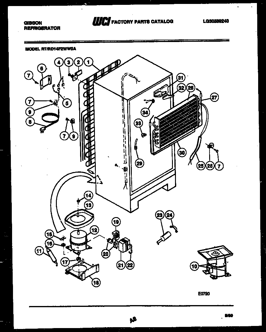 05 - SYSTEM AND AUTOMATIC DEFROST PARTS