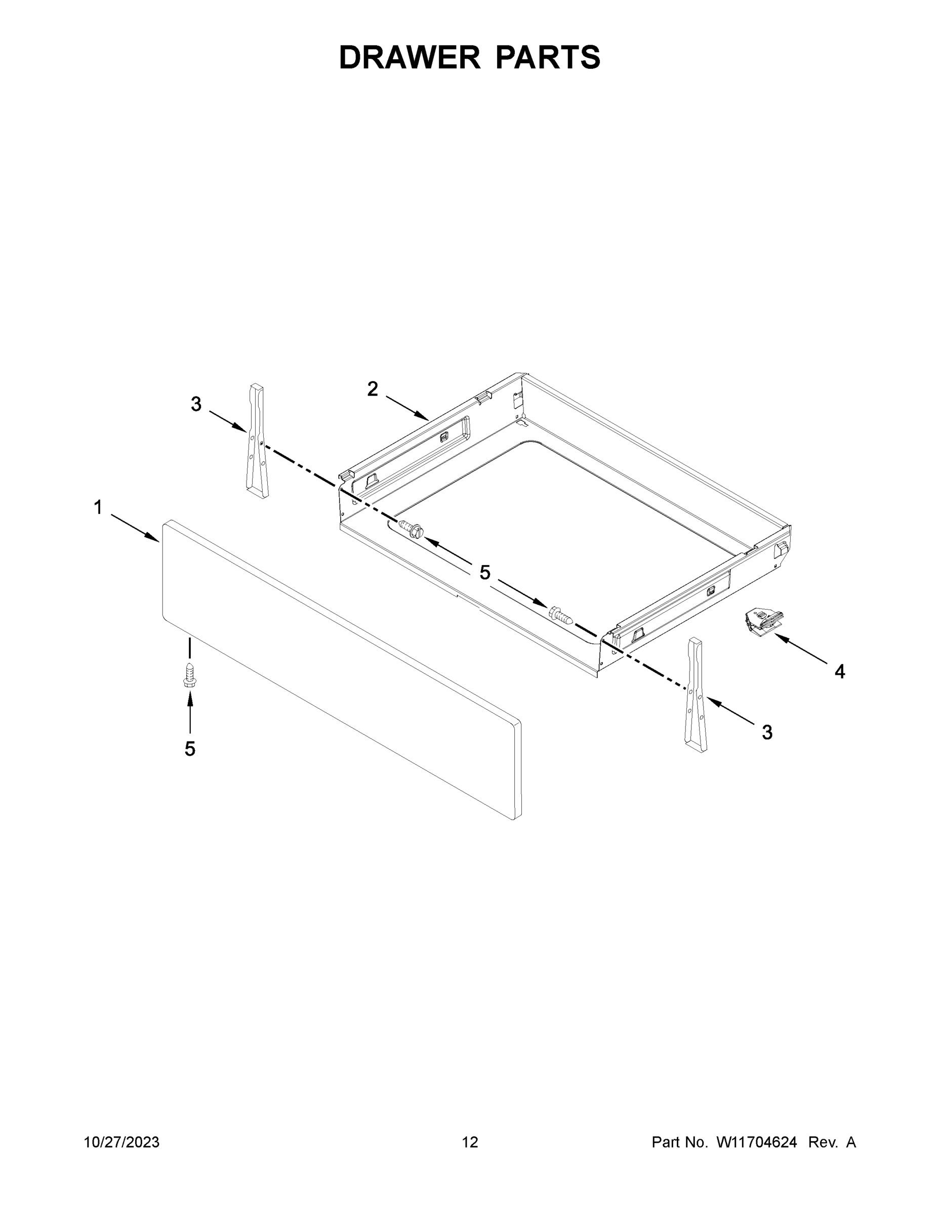 07 - DRAWER PARTS