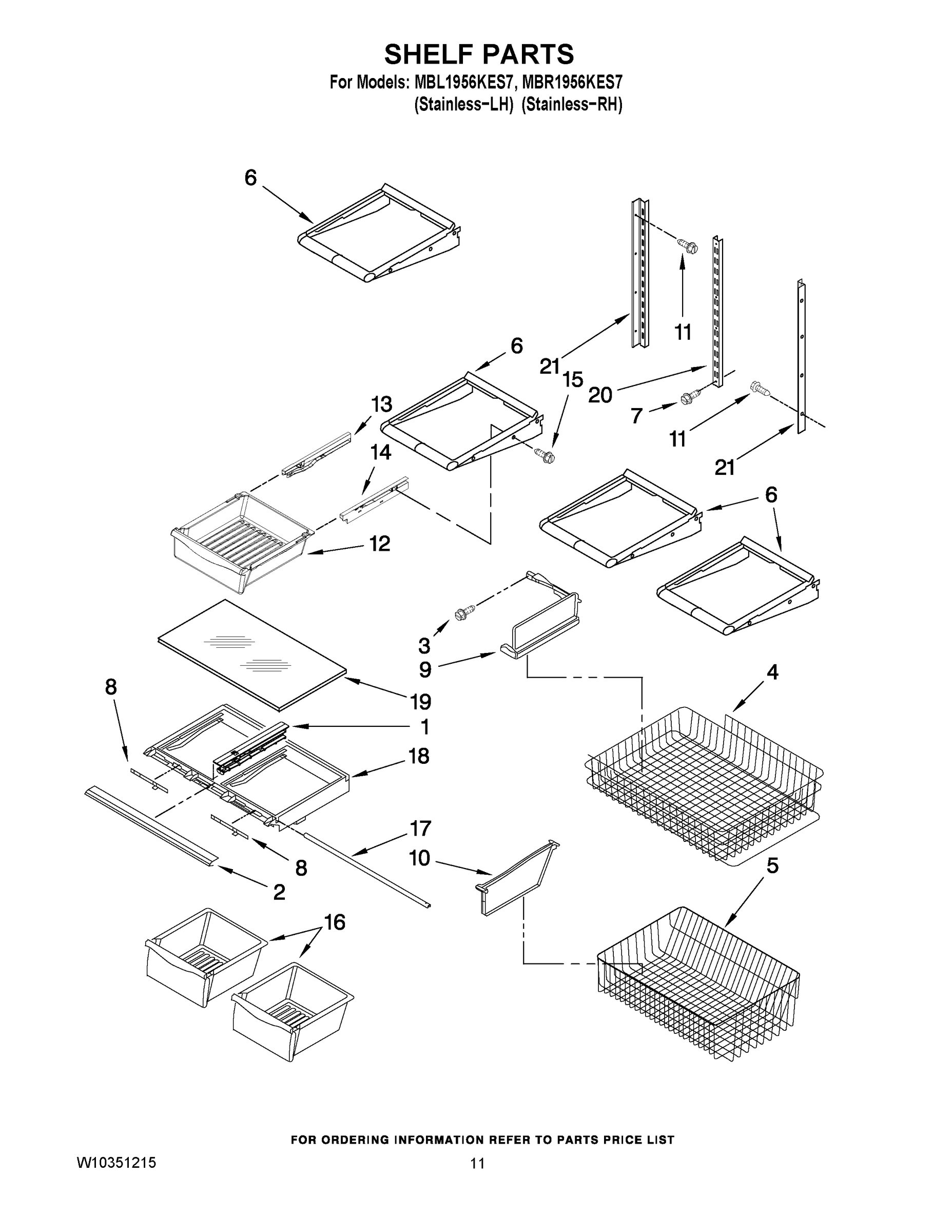 07 - SHELF PARTS