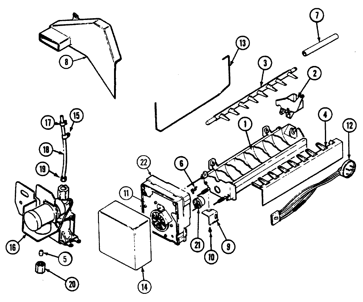 05 - OPTIONAL ICE MAKER KIT (ICE)