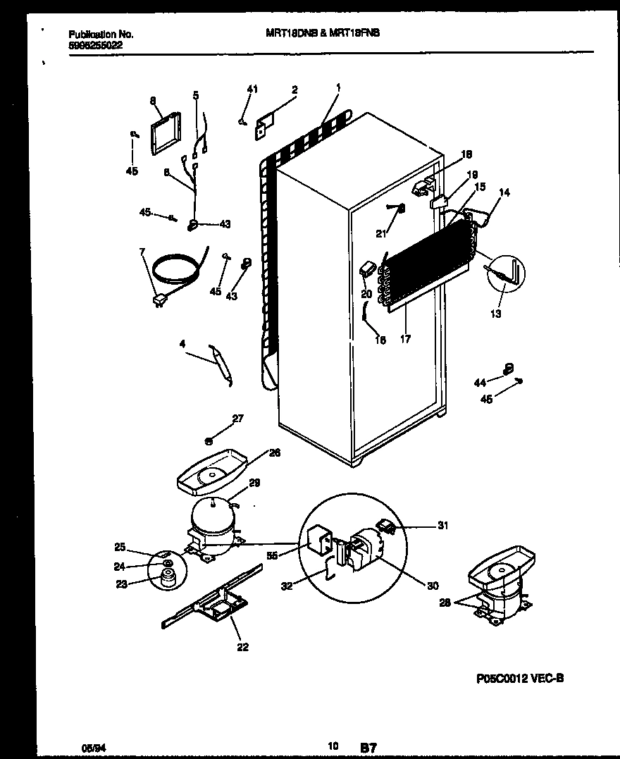 06 - SYSTEM AND AUTOMATIC DEFROST PARTS