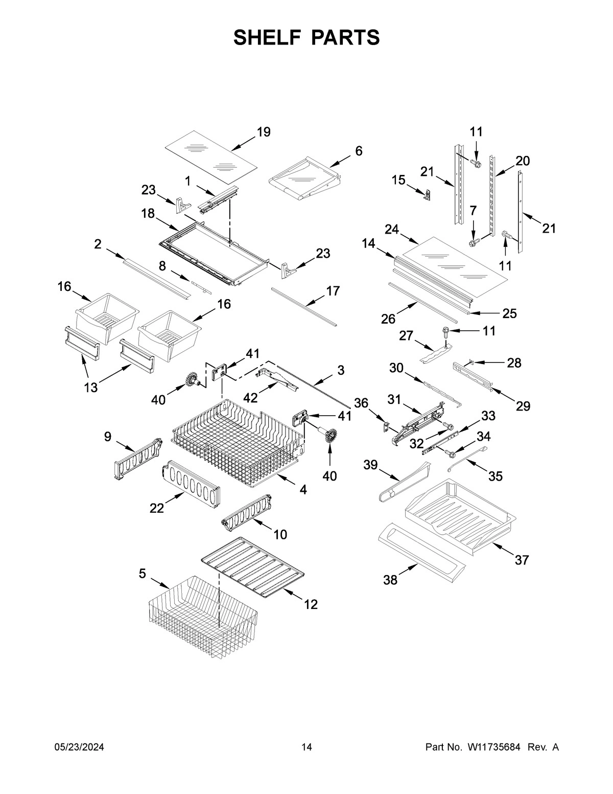 08 - SHELF PARTS