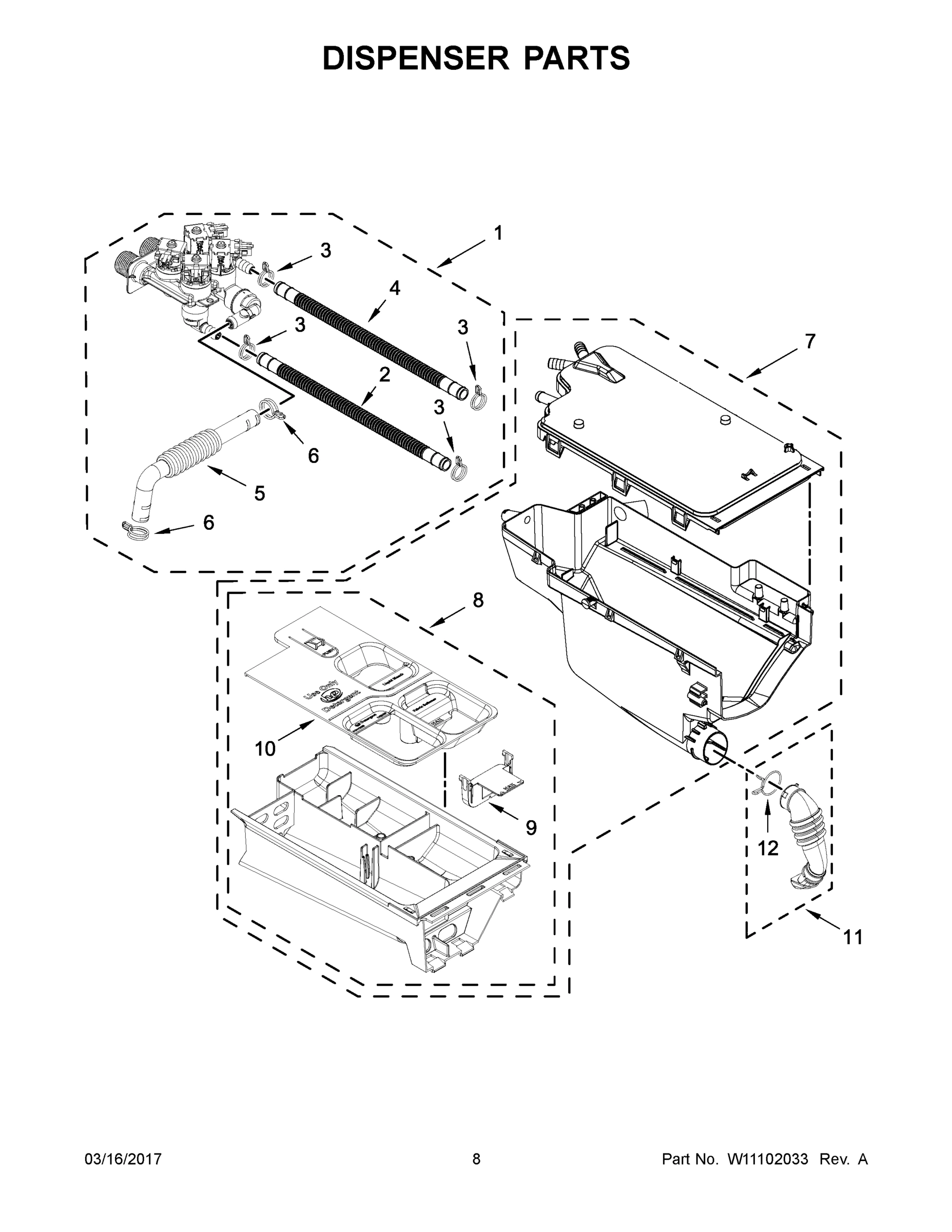 05 - DISPENSER PARTS