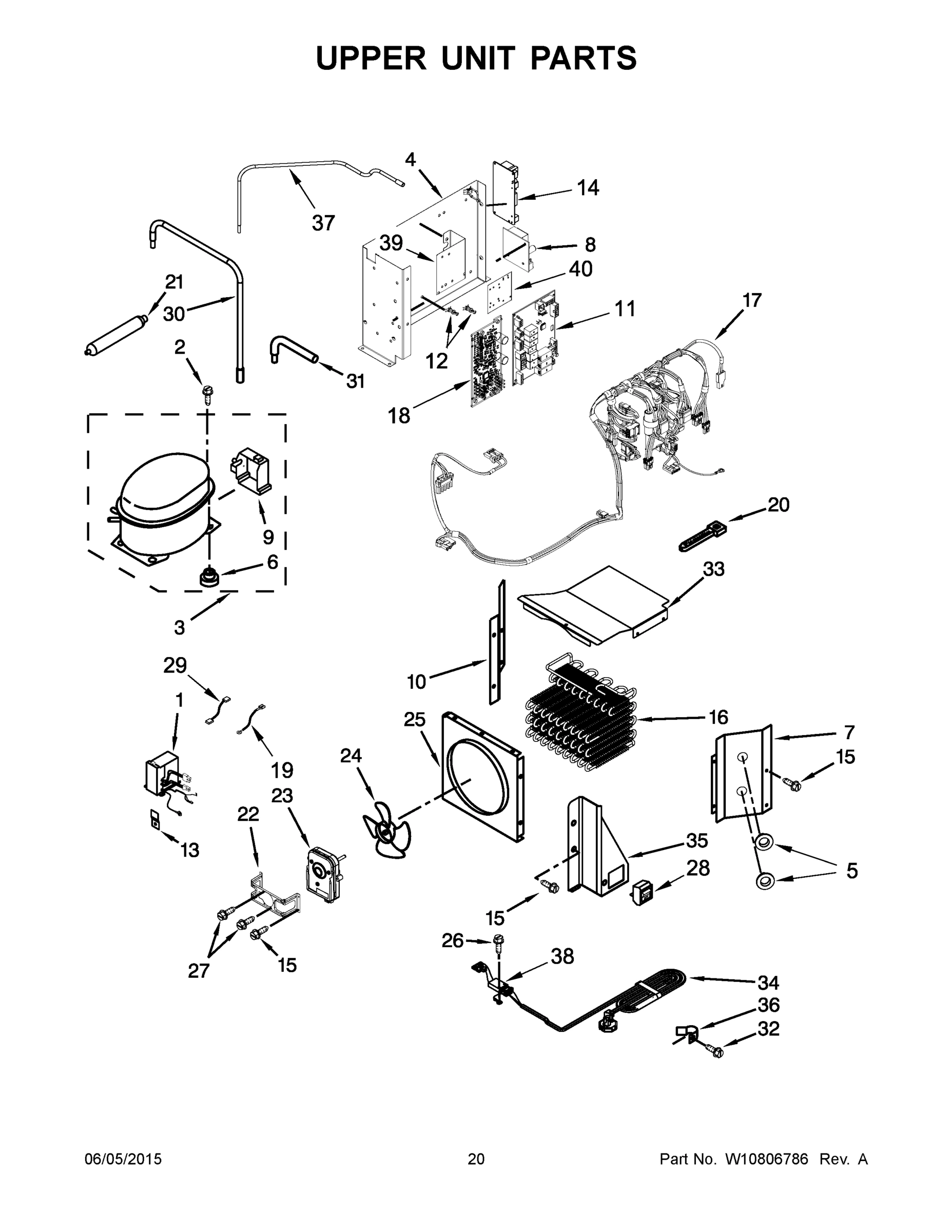 11 - UPPER UNIT PARTS