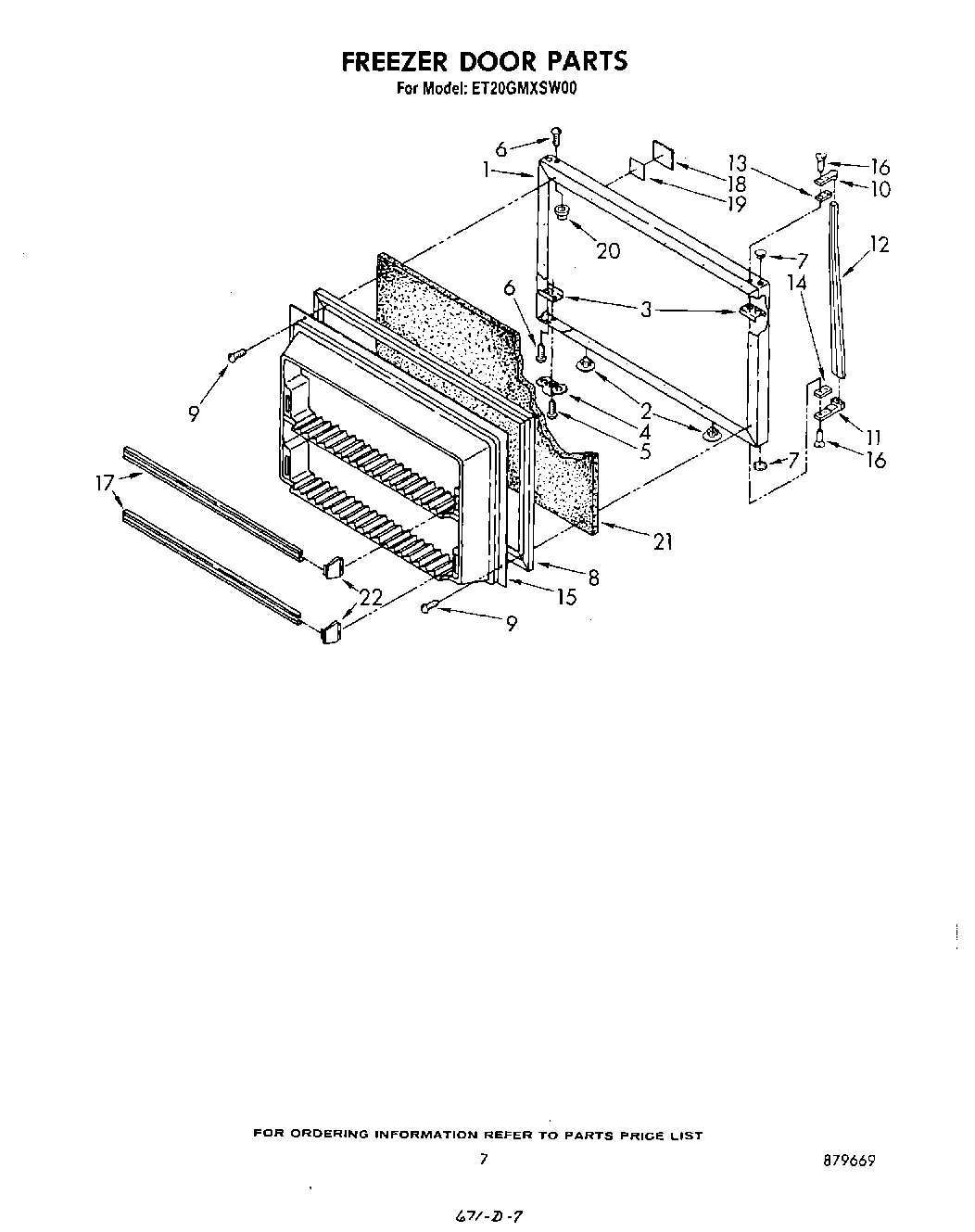 06 - FREEZER DOOR
