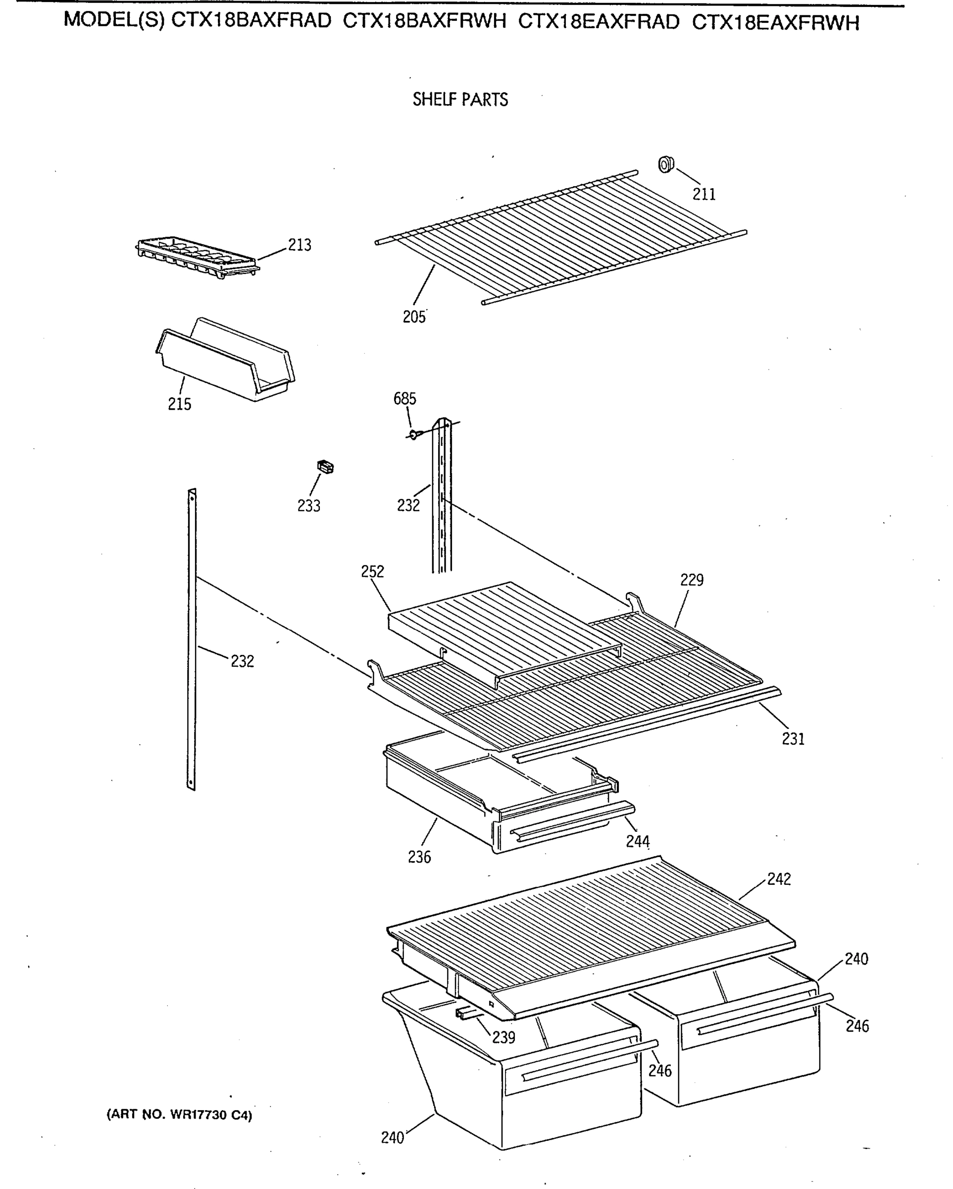 SHELF PARTS