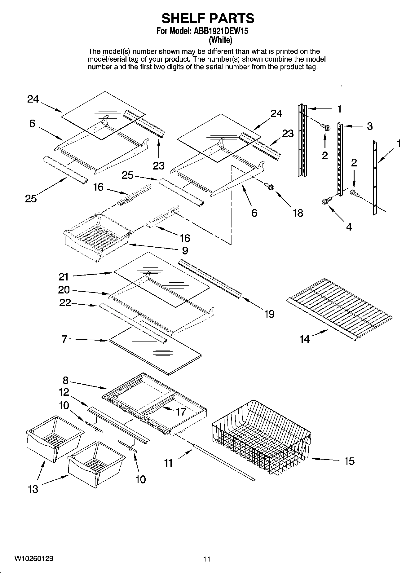 06 - SHELF PARTS