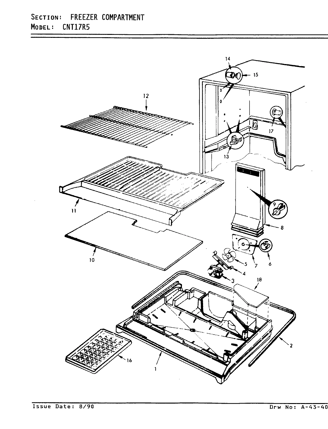 01 - FREEZER COMPARTMENT
