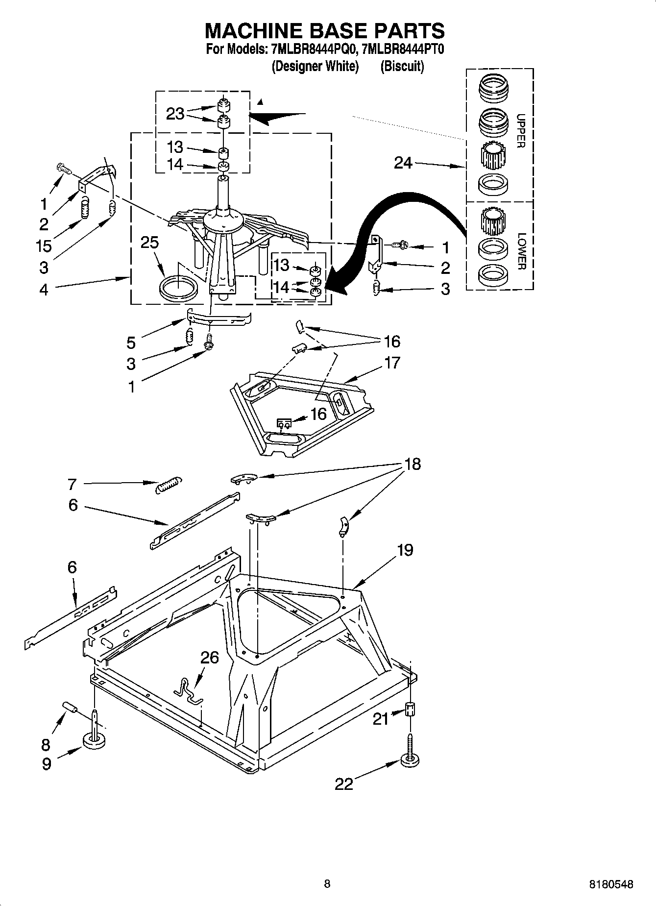 05 - MACHINE BASE PARTS