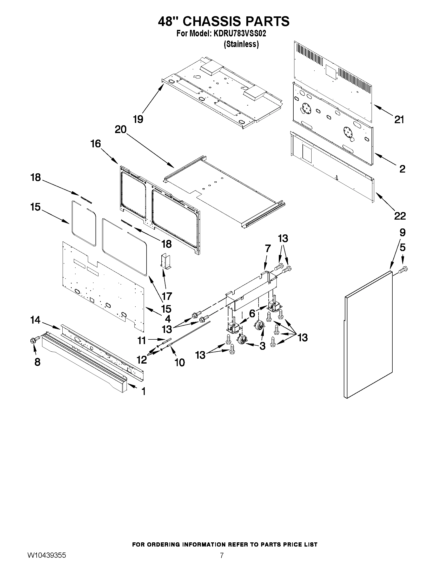 05 - 48`` CHASSIS PARTS