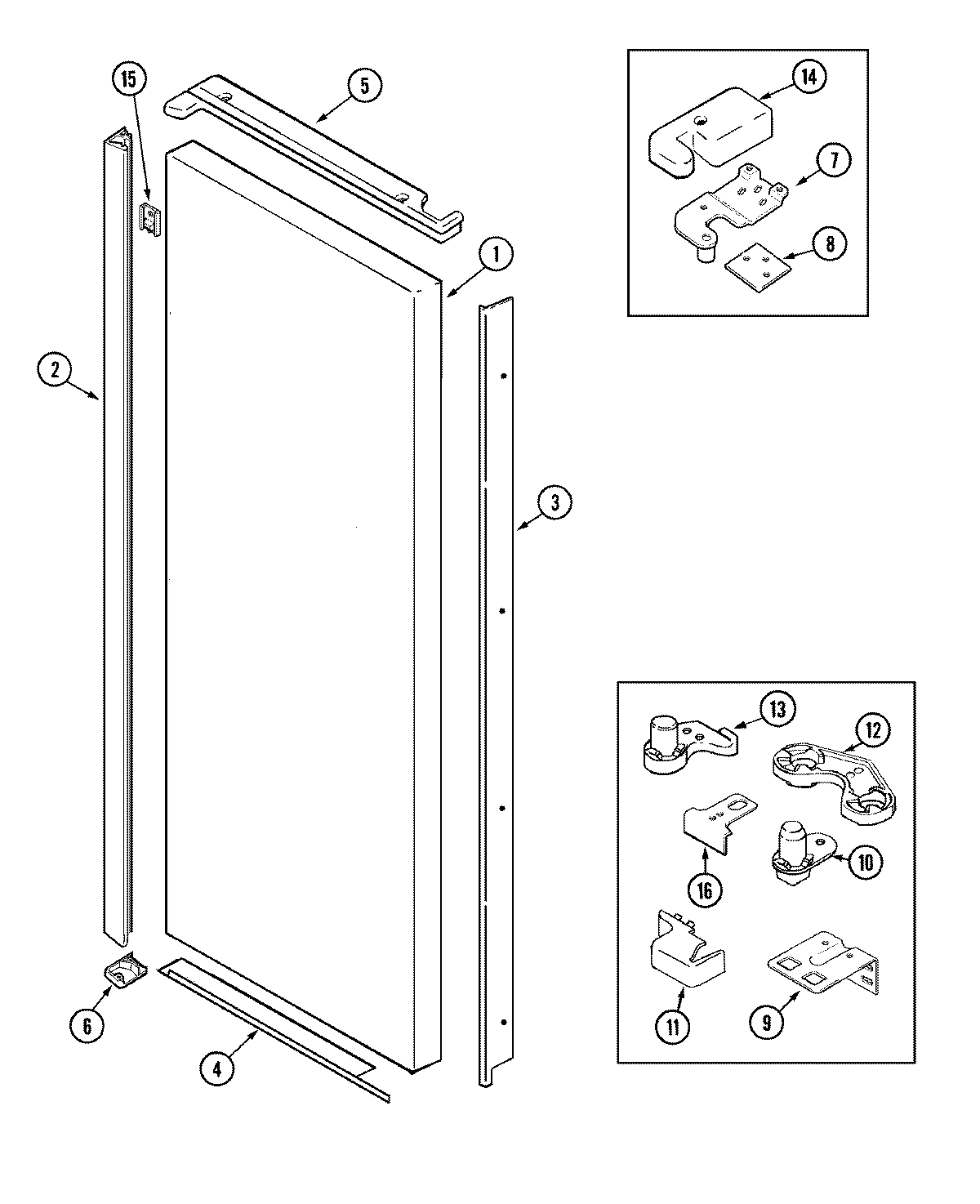 11 - FRESH FOOD OUTER DOOR