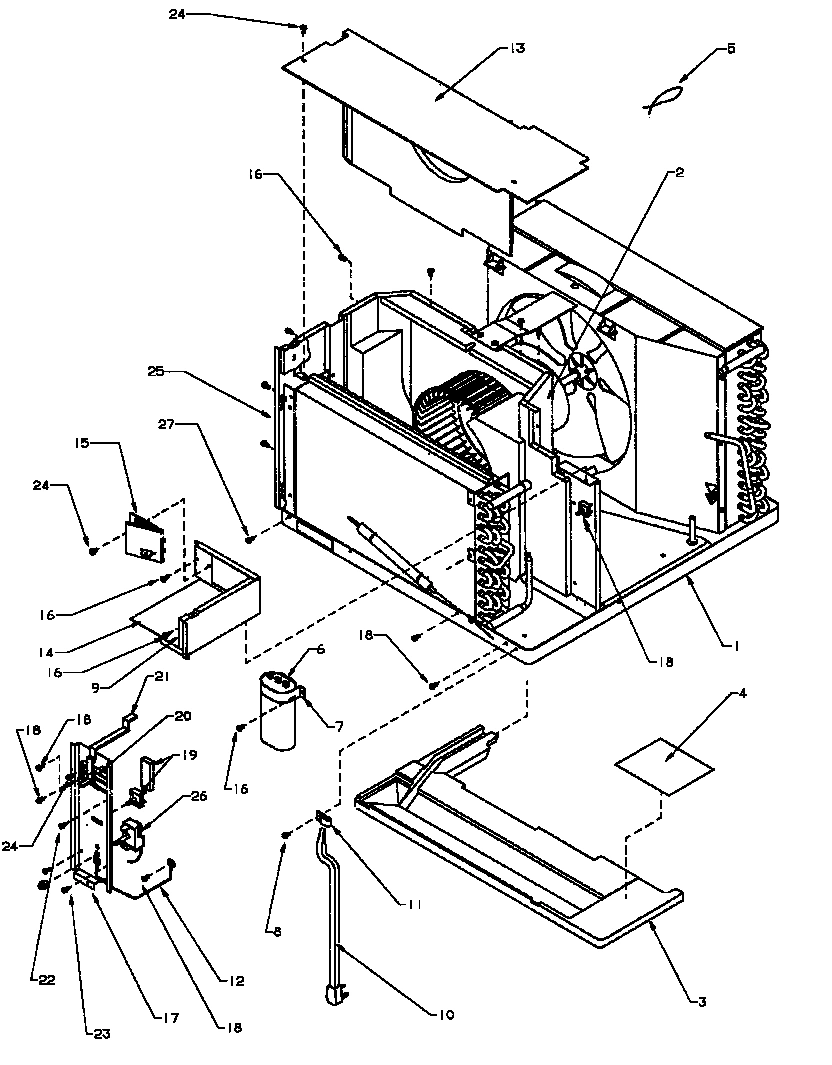 02 - CONTROL PANEL & MISC CHASSIS PARTS