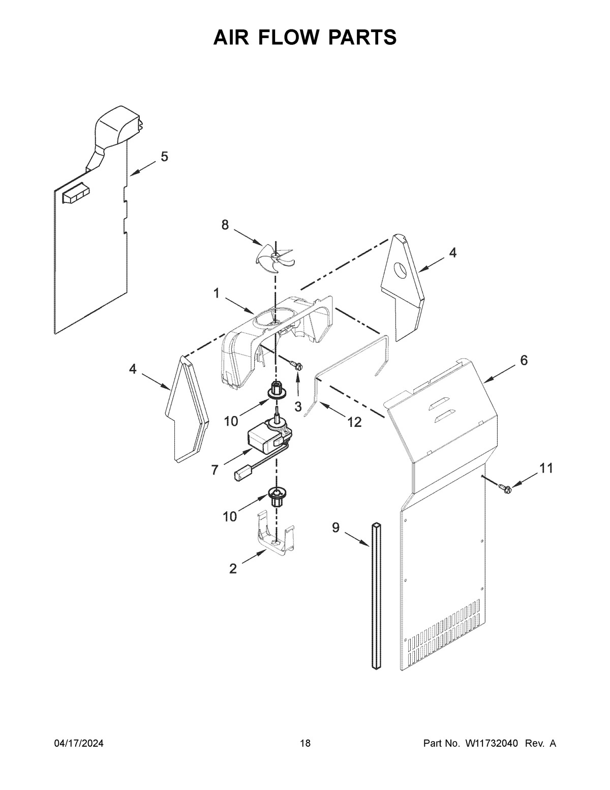 10 - AIR FLOW PARTS