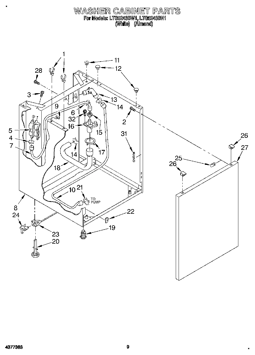 07 - WASHER CABINET