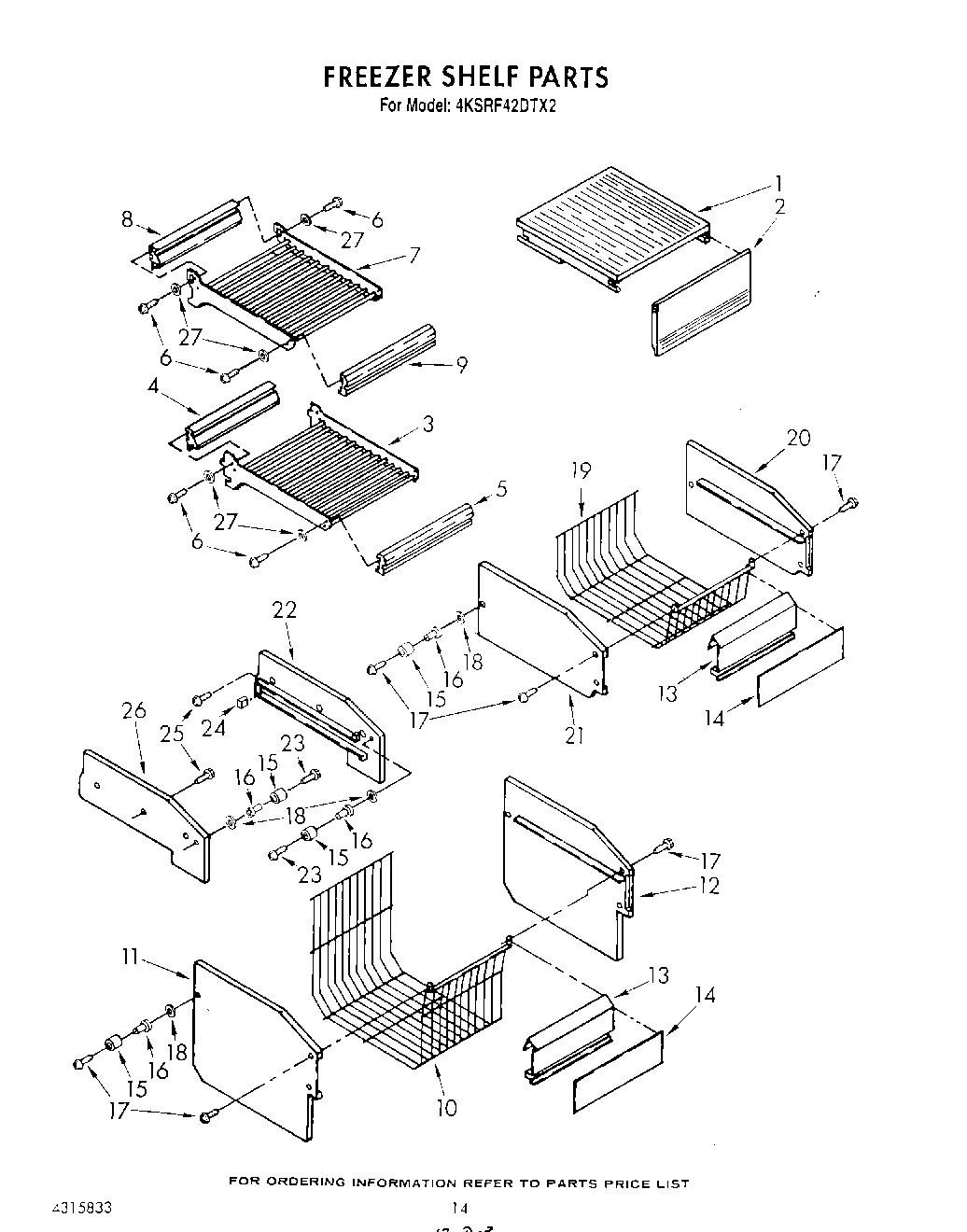 10 - FREEZER SHELF