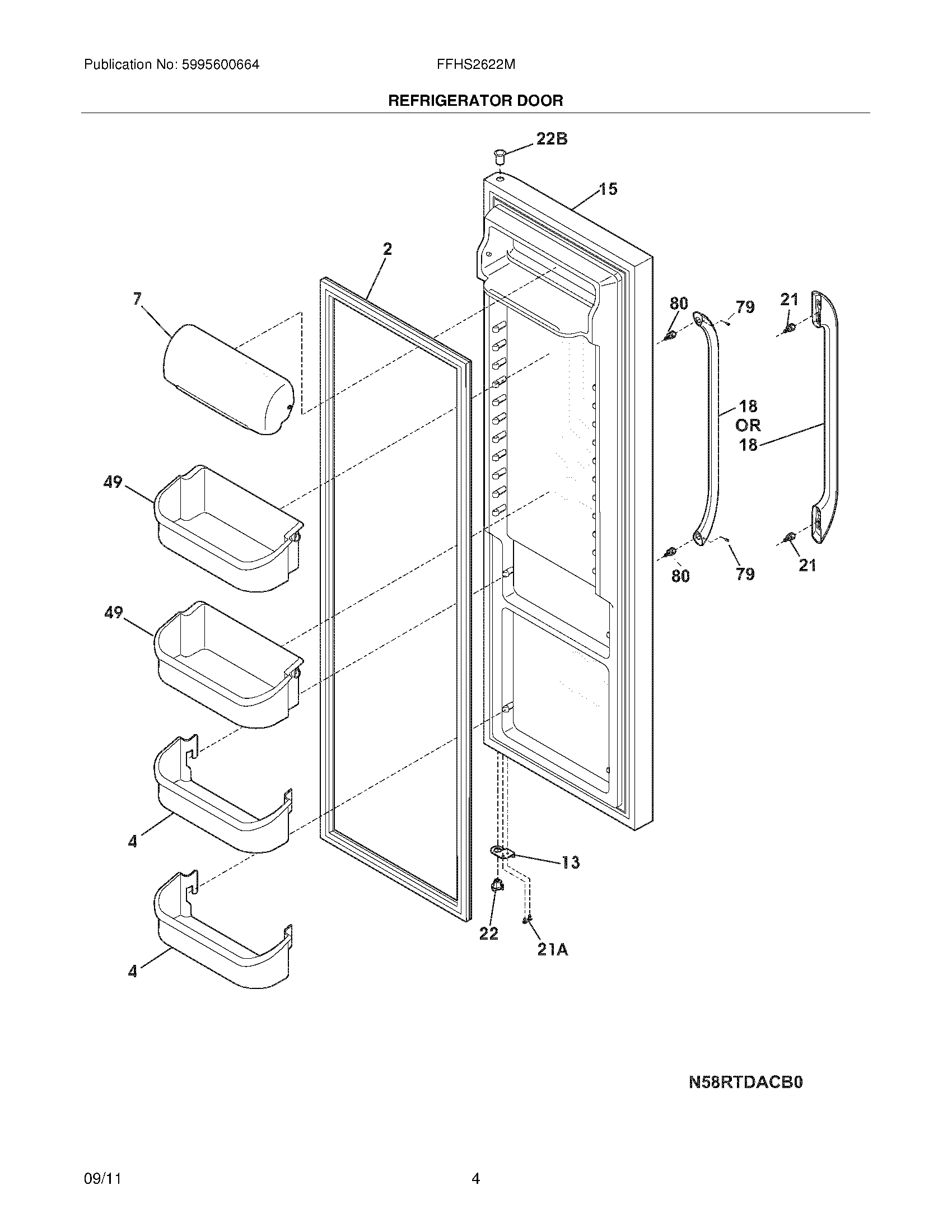 05 - REFRIGERATOR DOOR