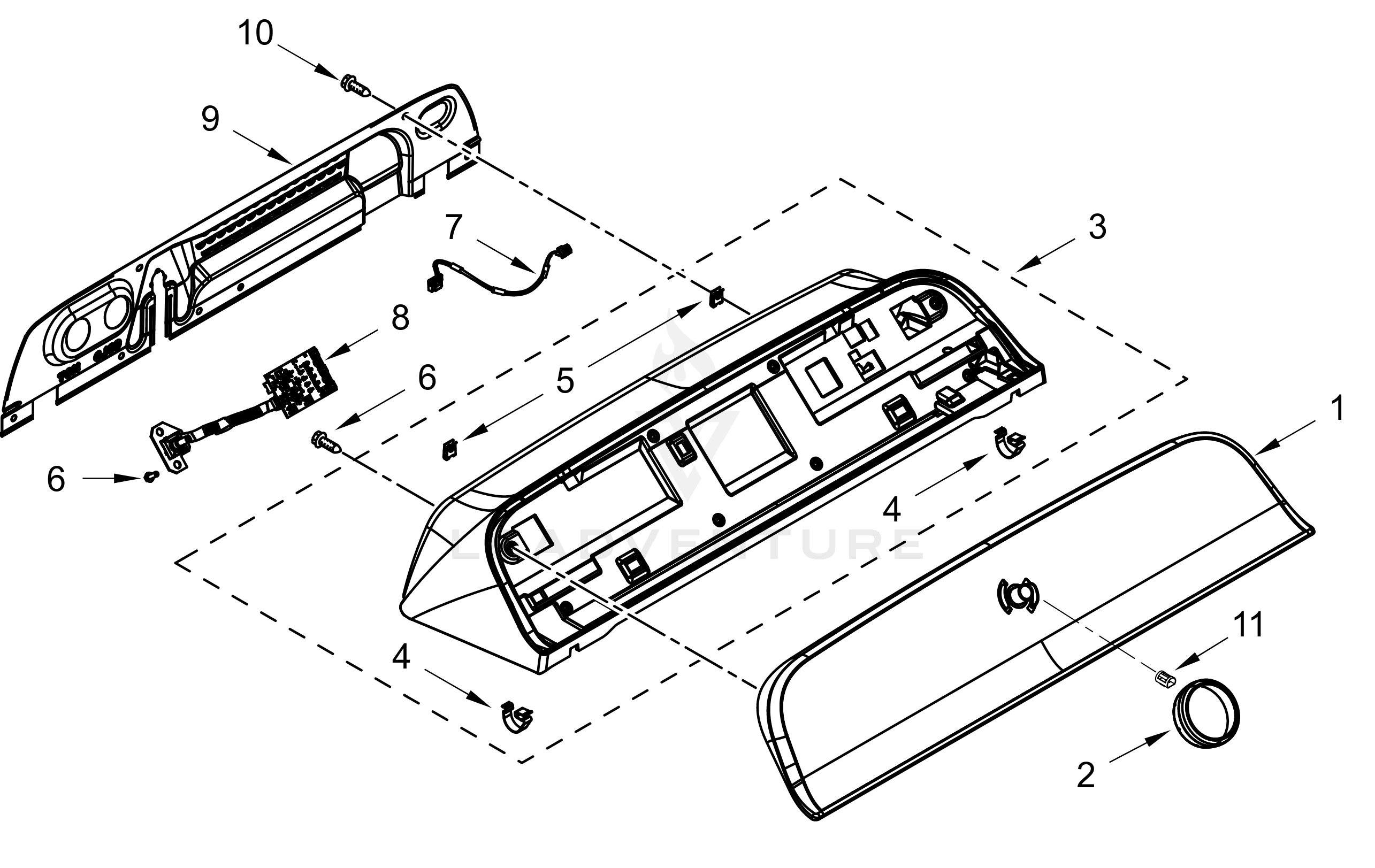 CONSOLE PARTS
