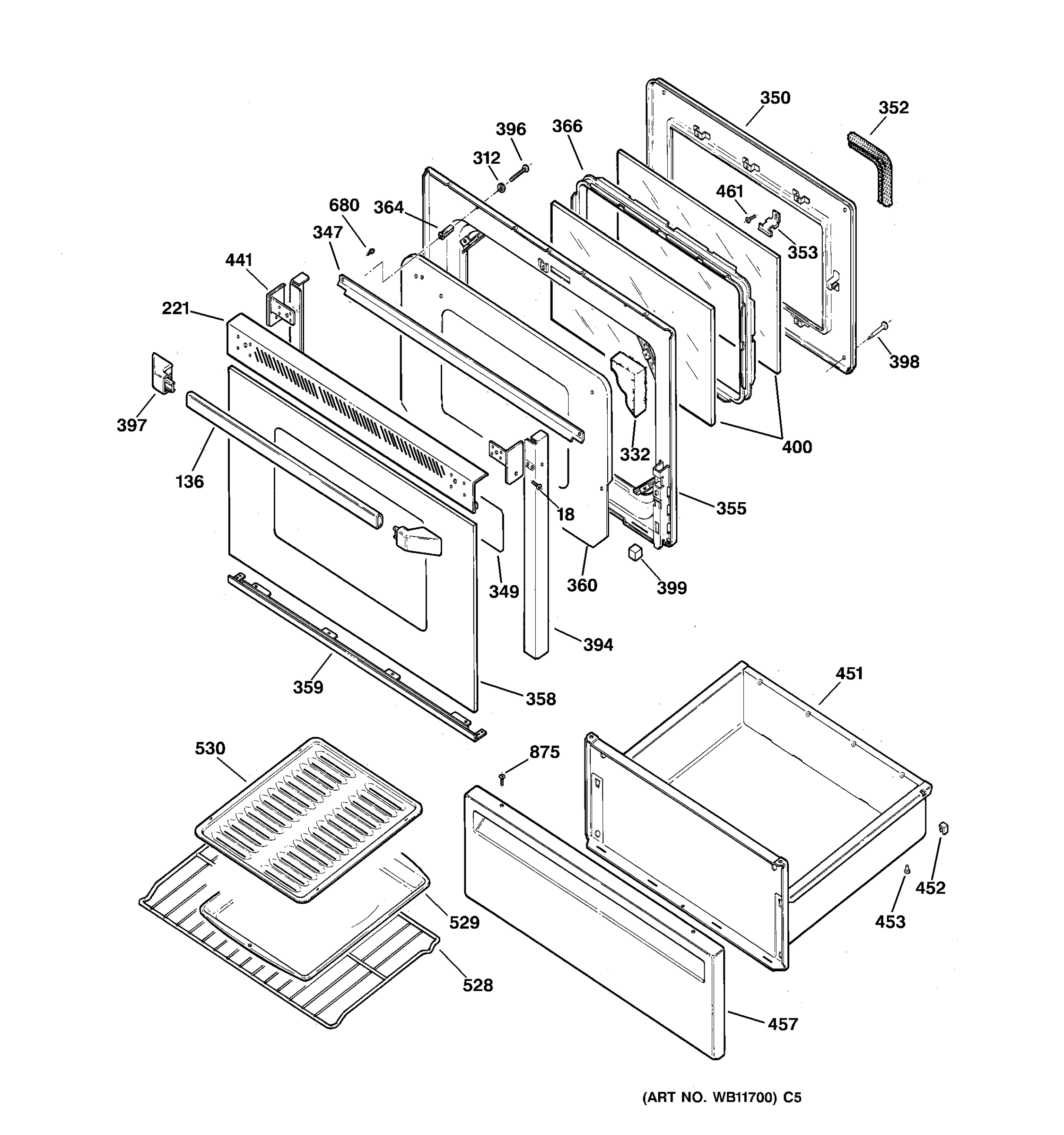DOOR & DRAWER PARTS