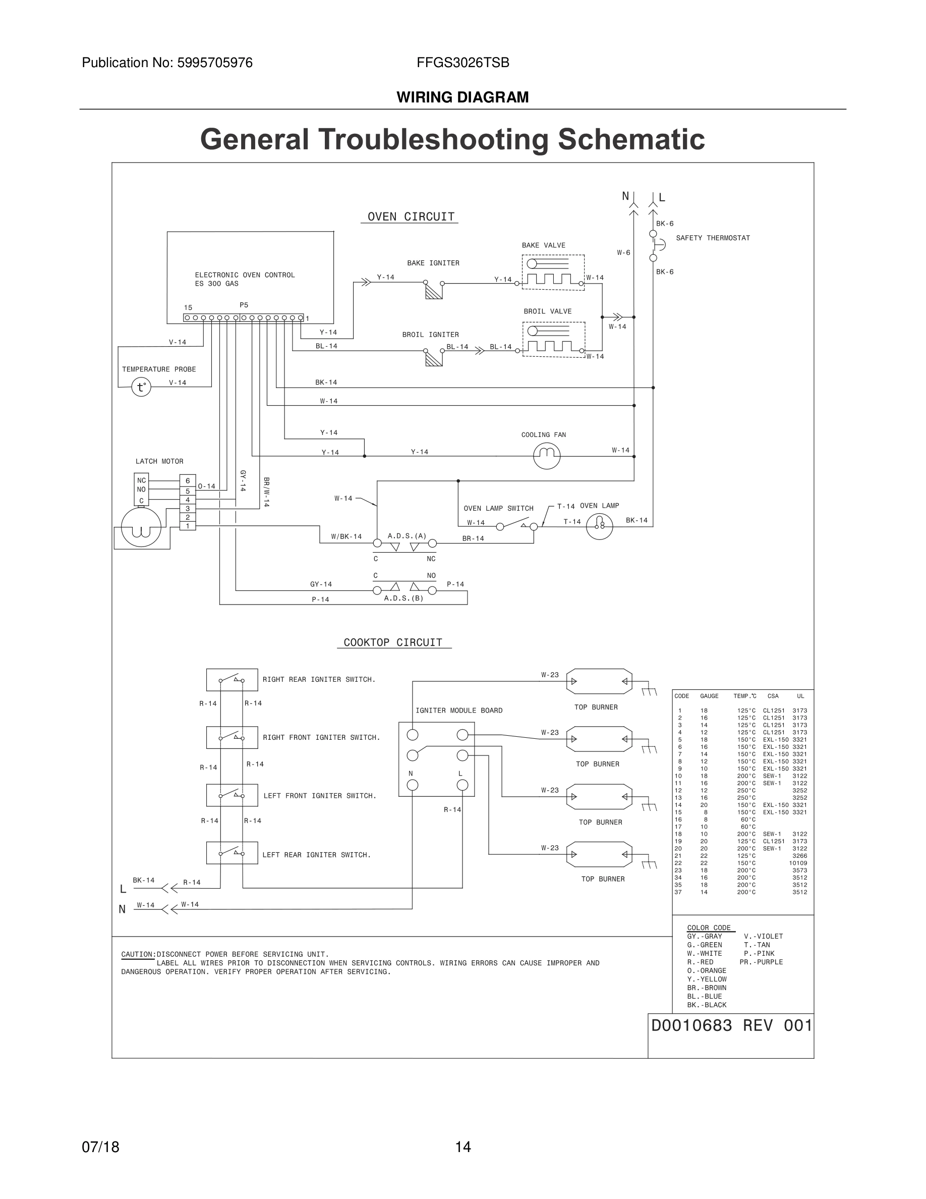 14 - WIRING DIAGRAM
