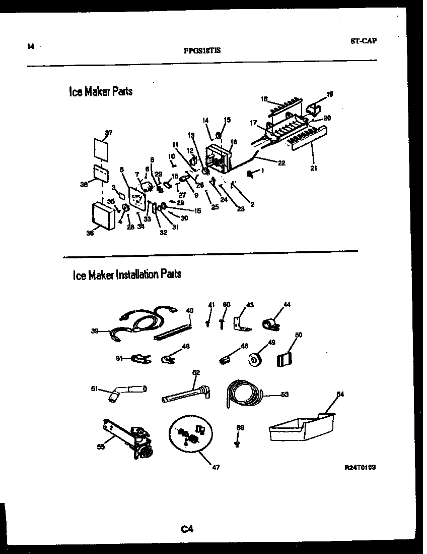08 - ICE MAKER AND INSTALLATION PARTS