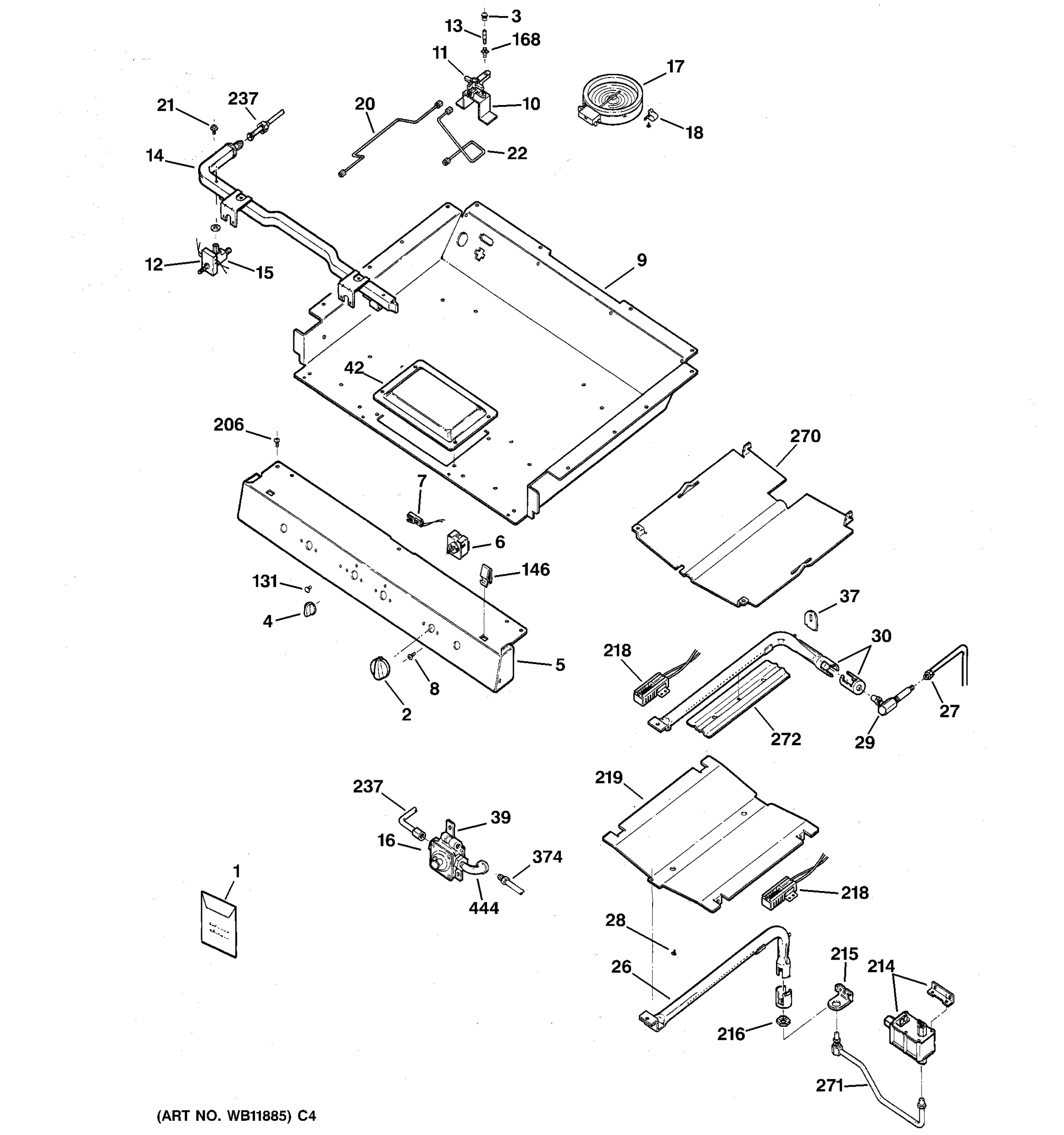 GAS & BURNER PARTS