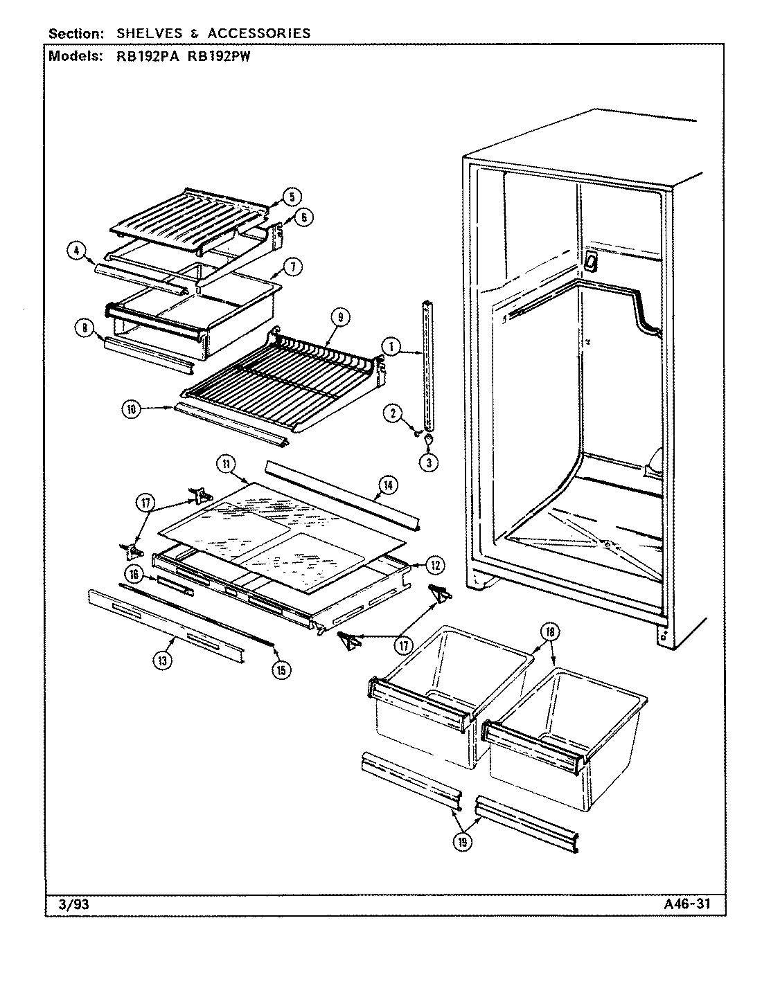 04 - SHELVES & ACCESSORIES