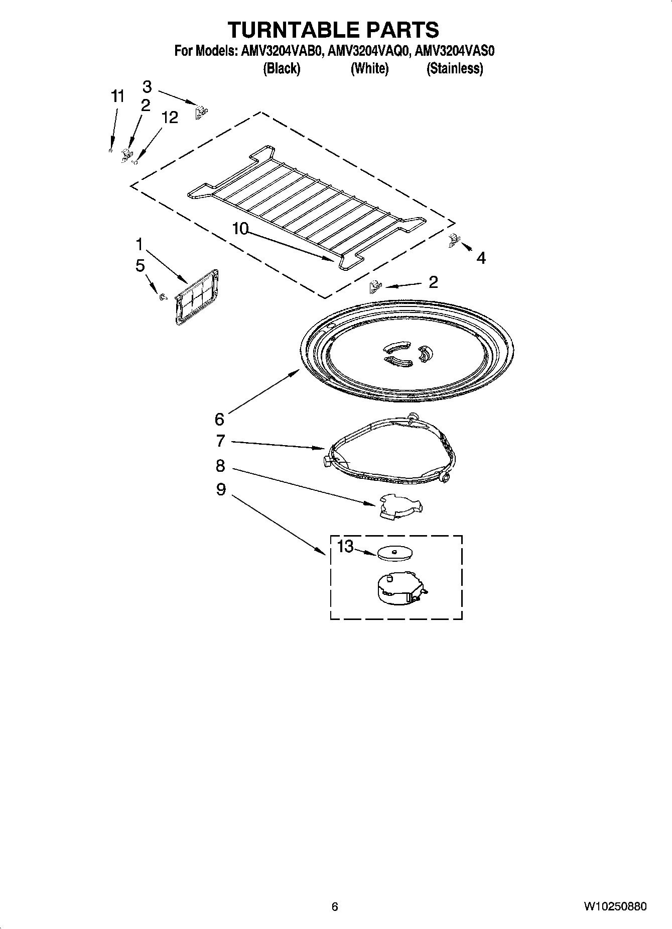 05 - TURNTABLE PARTS