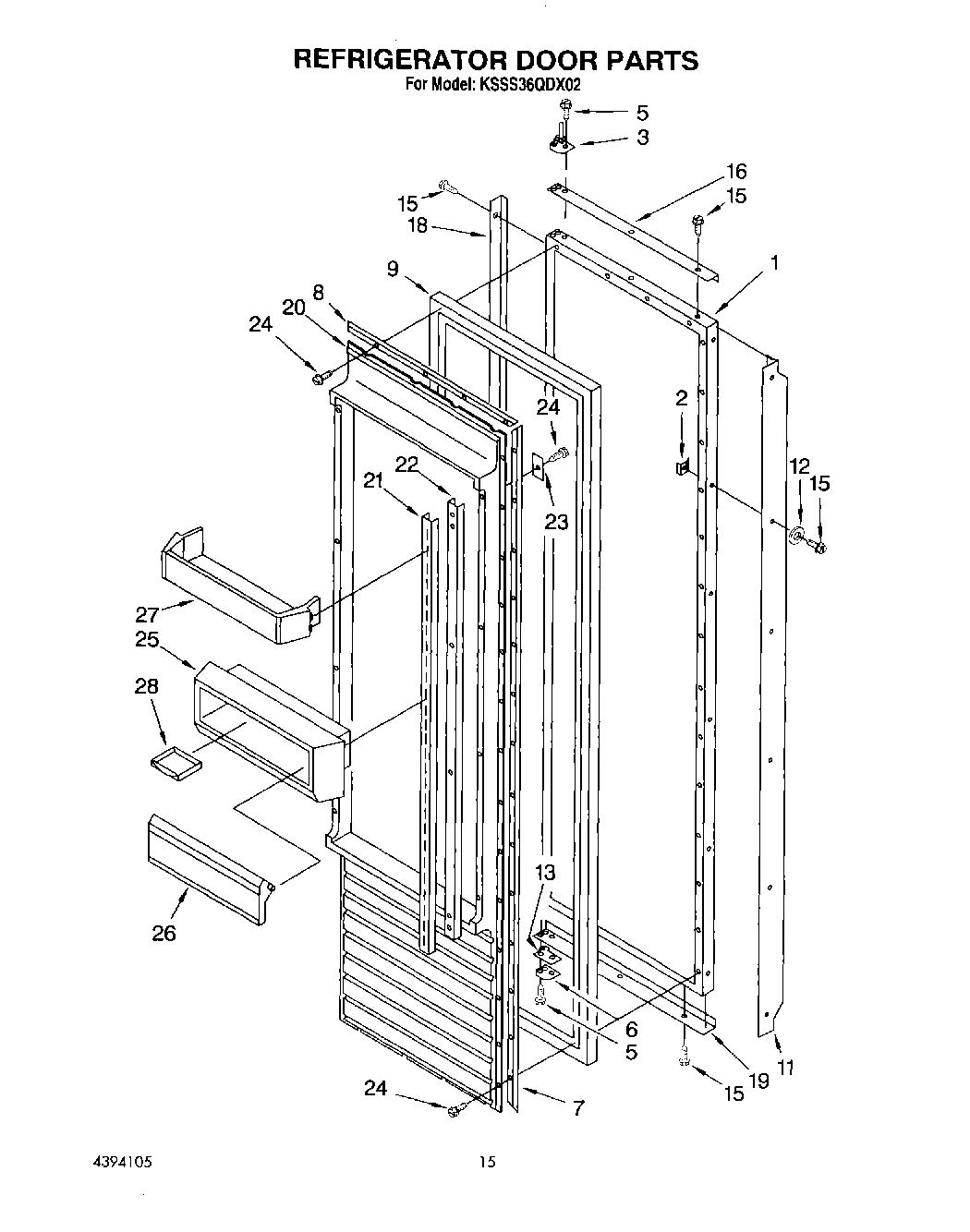 11 - REFRIGERATOR DOOR