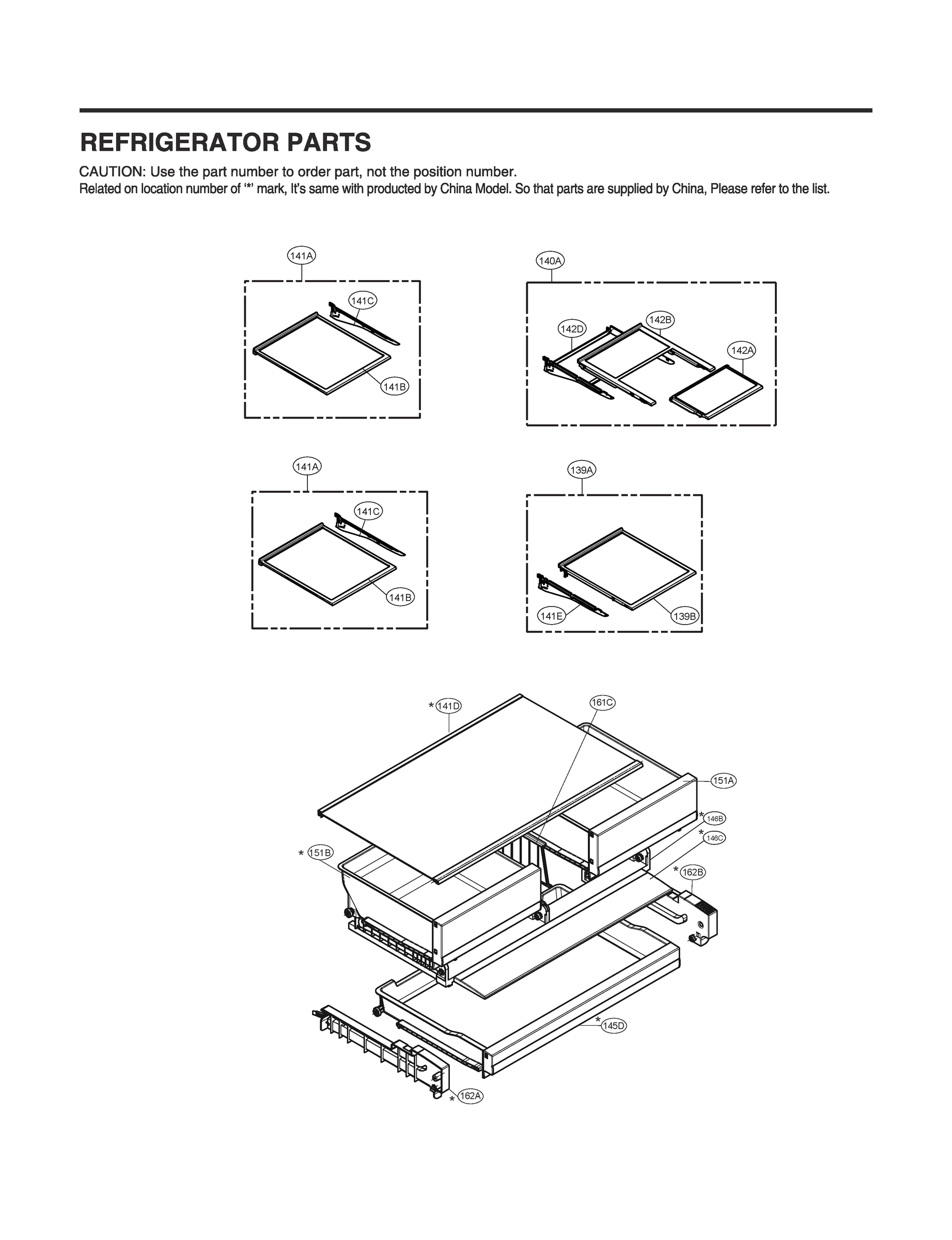 REFRIGERATOR PARTS