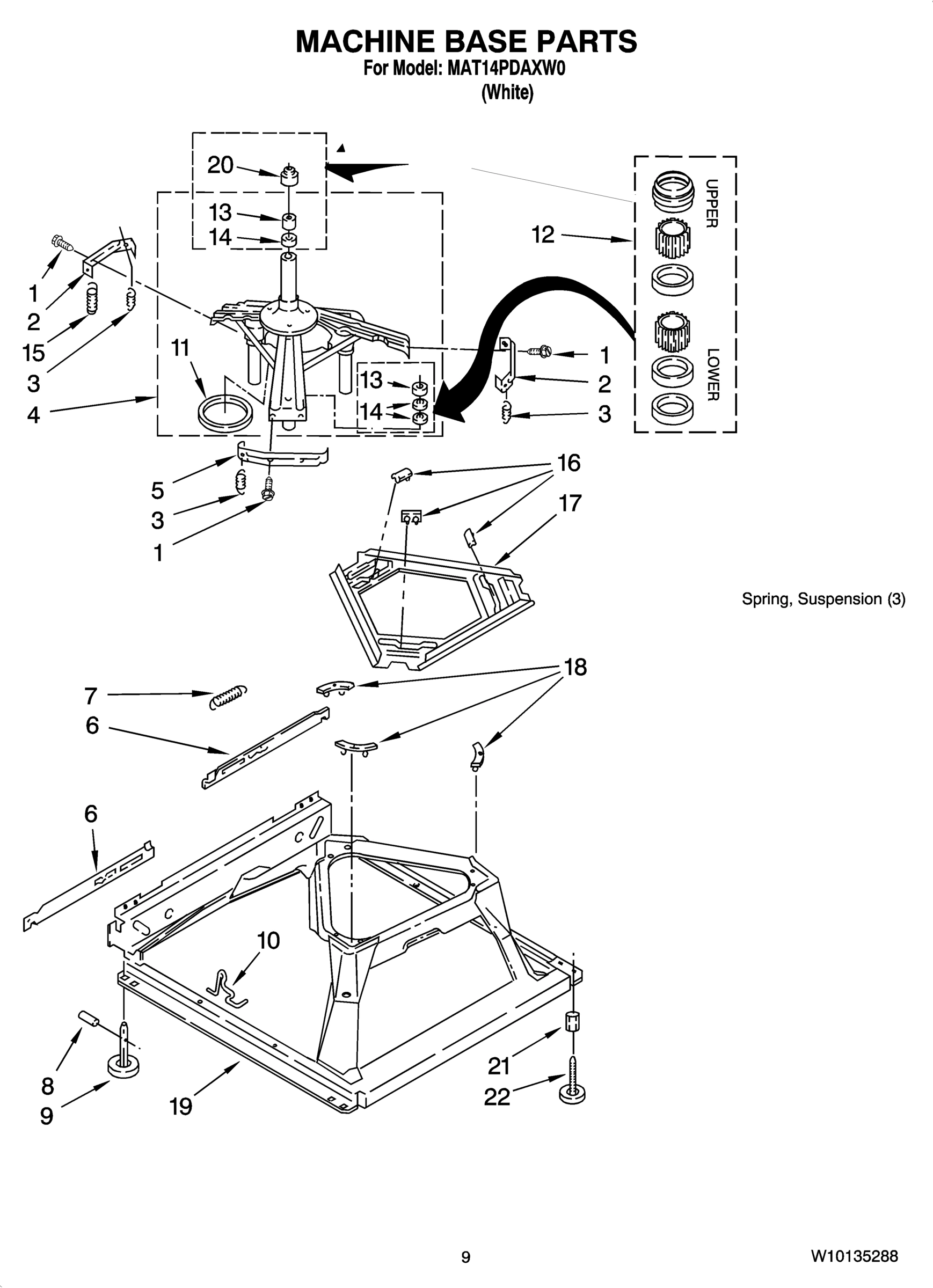 07 - MACHINE BASE PARTS