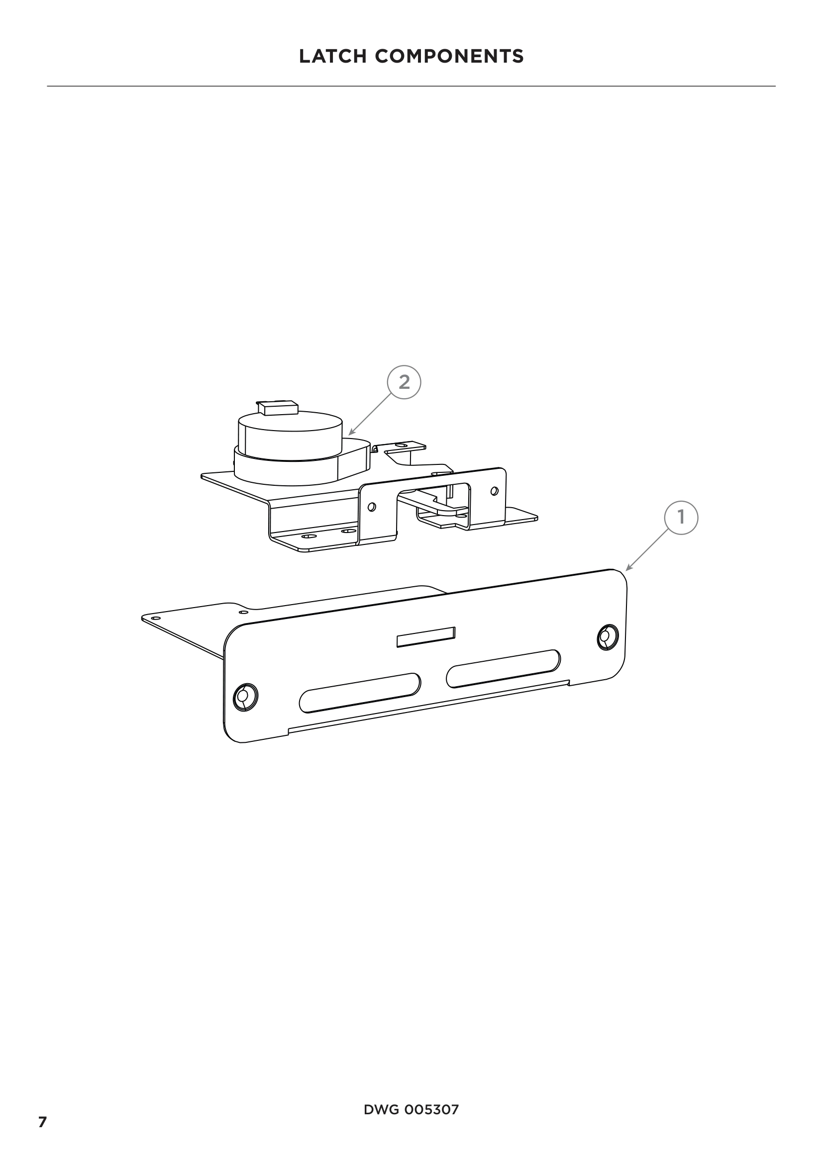 LATCH COMPONENTS