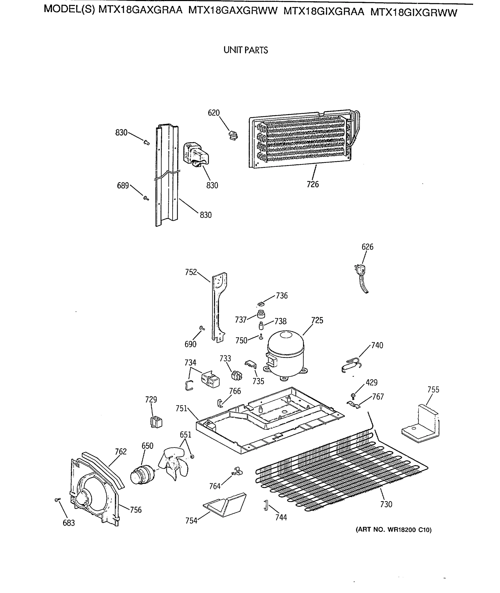 UNIT PARTS