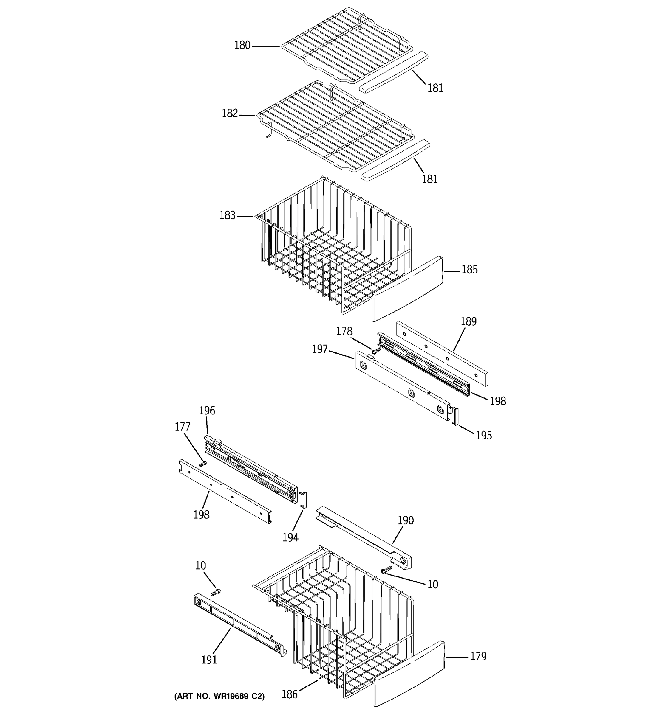 FREEZER SHELVES