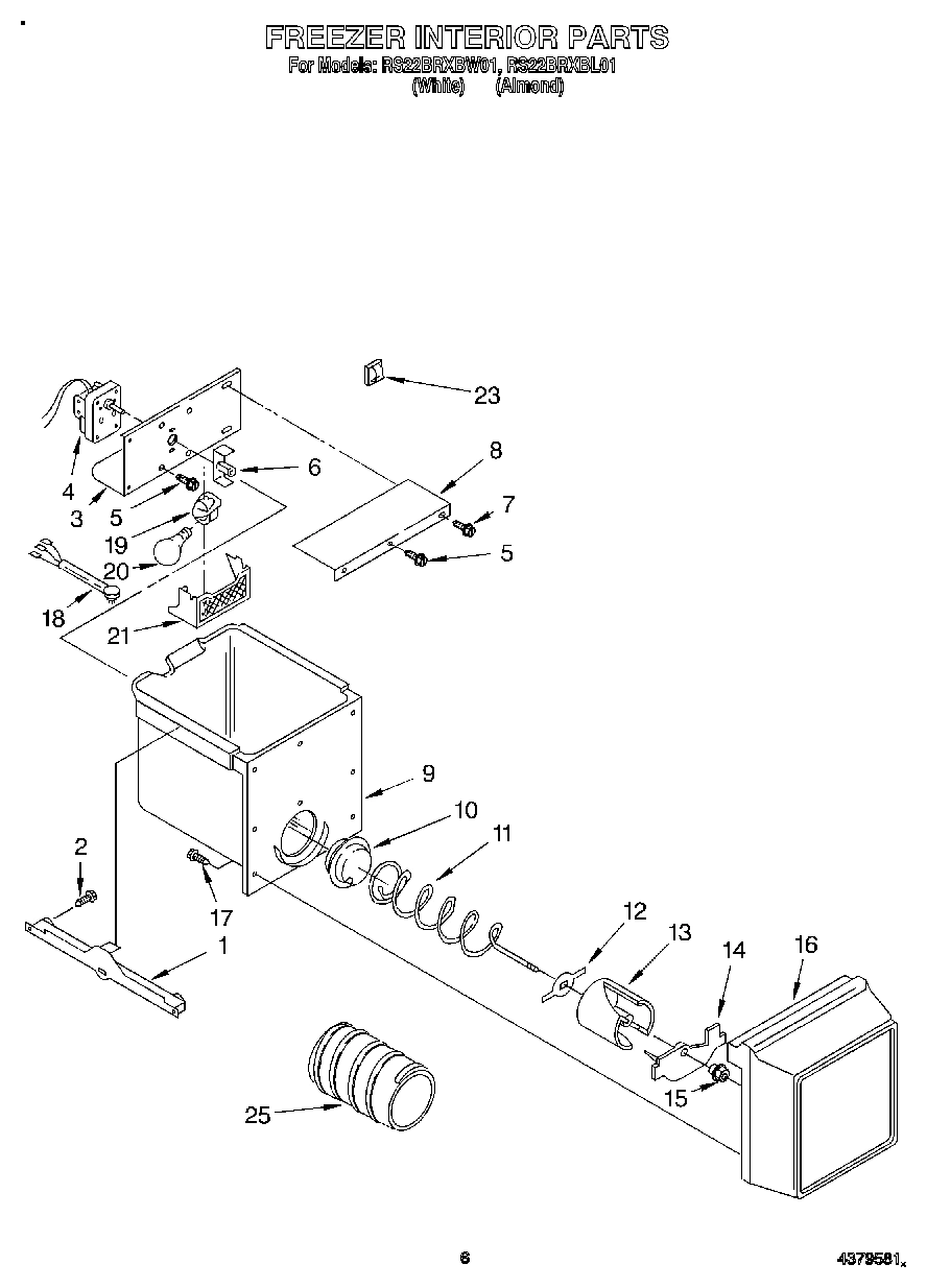 05 - FREEZER INTERIOR