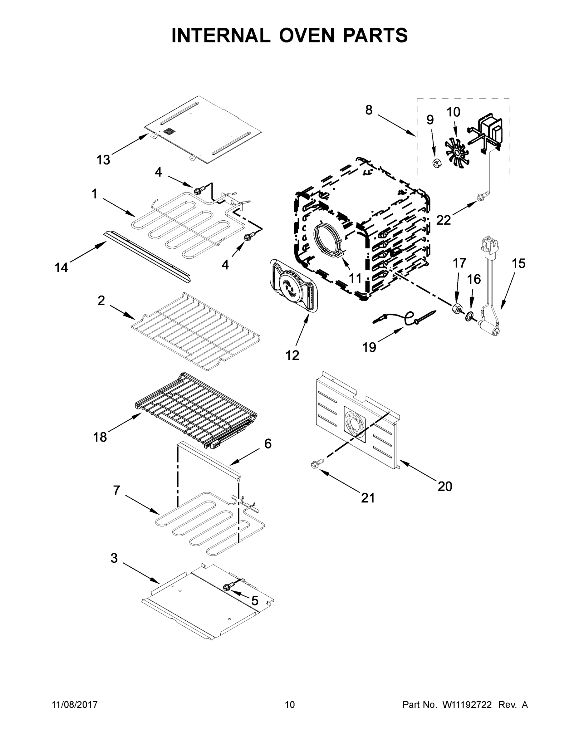 06 - INTERNAL OVEN PARTS