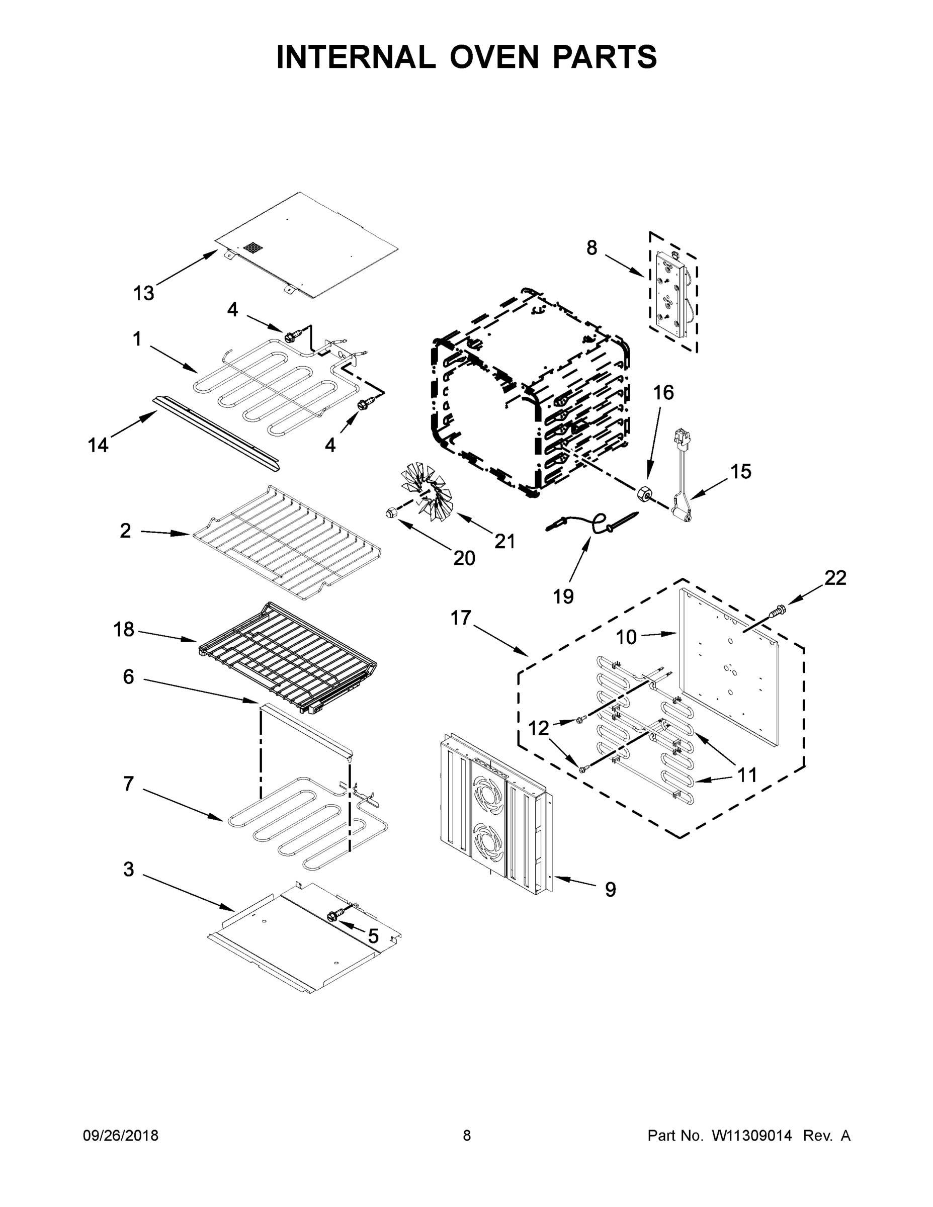 05 - INTERNAL OVEN PARTS