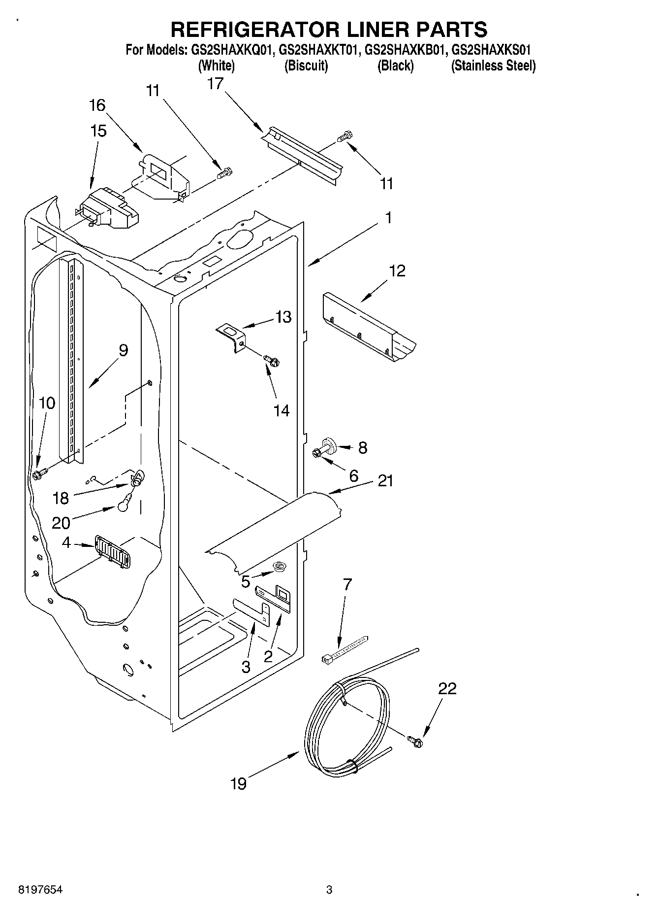 02 - REFRIGERATOR LINER