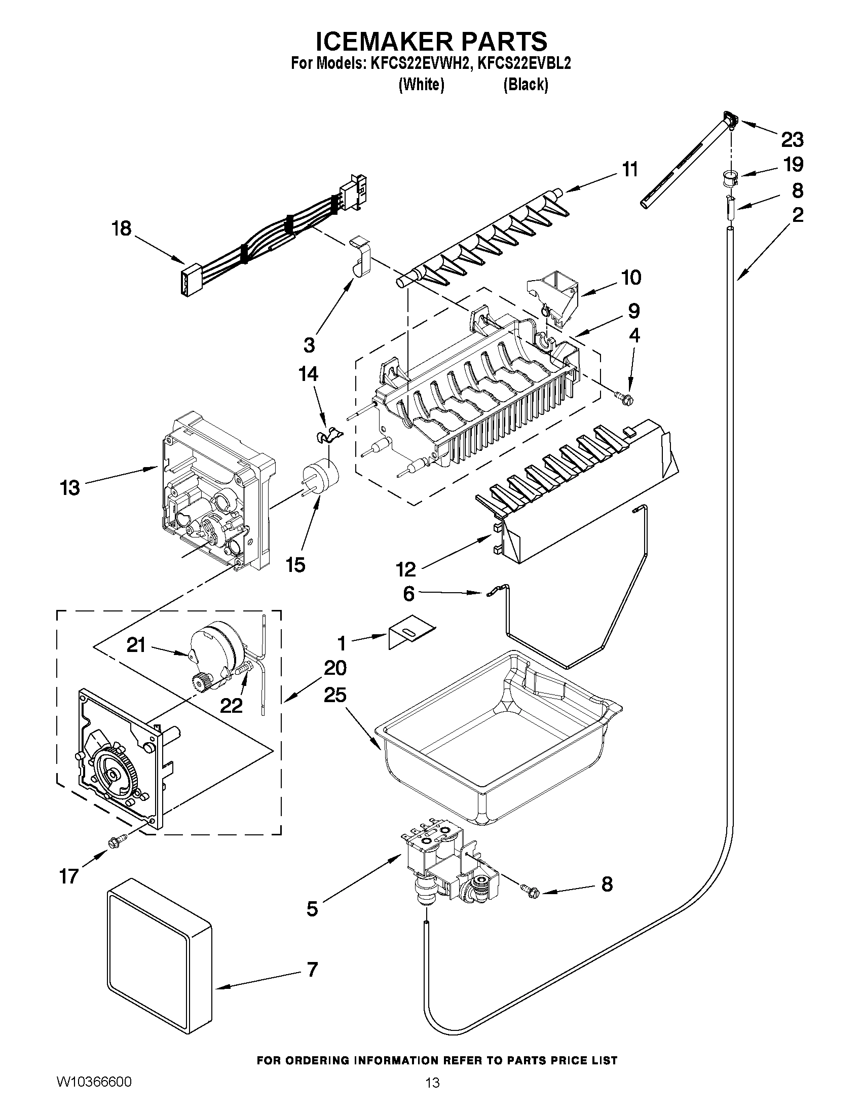 07 - ICEMAKER PARTS