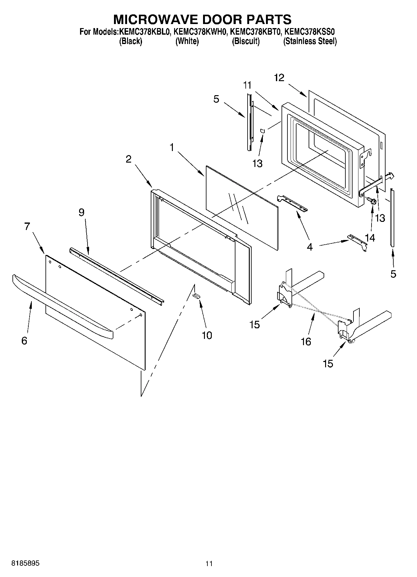 09 - MICROWAVE DOOR