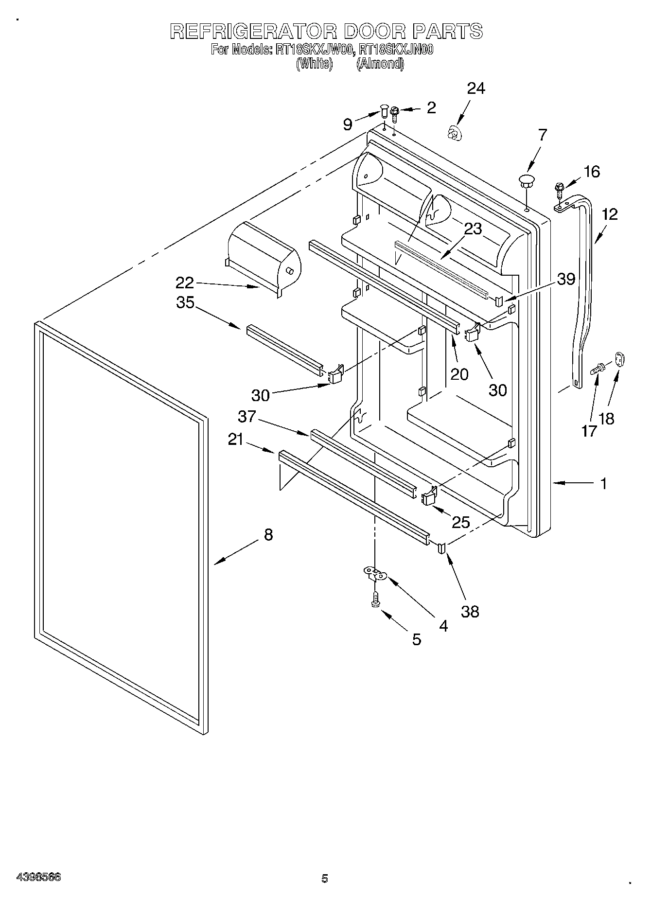 04 - REFRIGERATOR DOOR