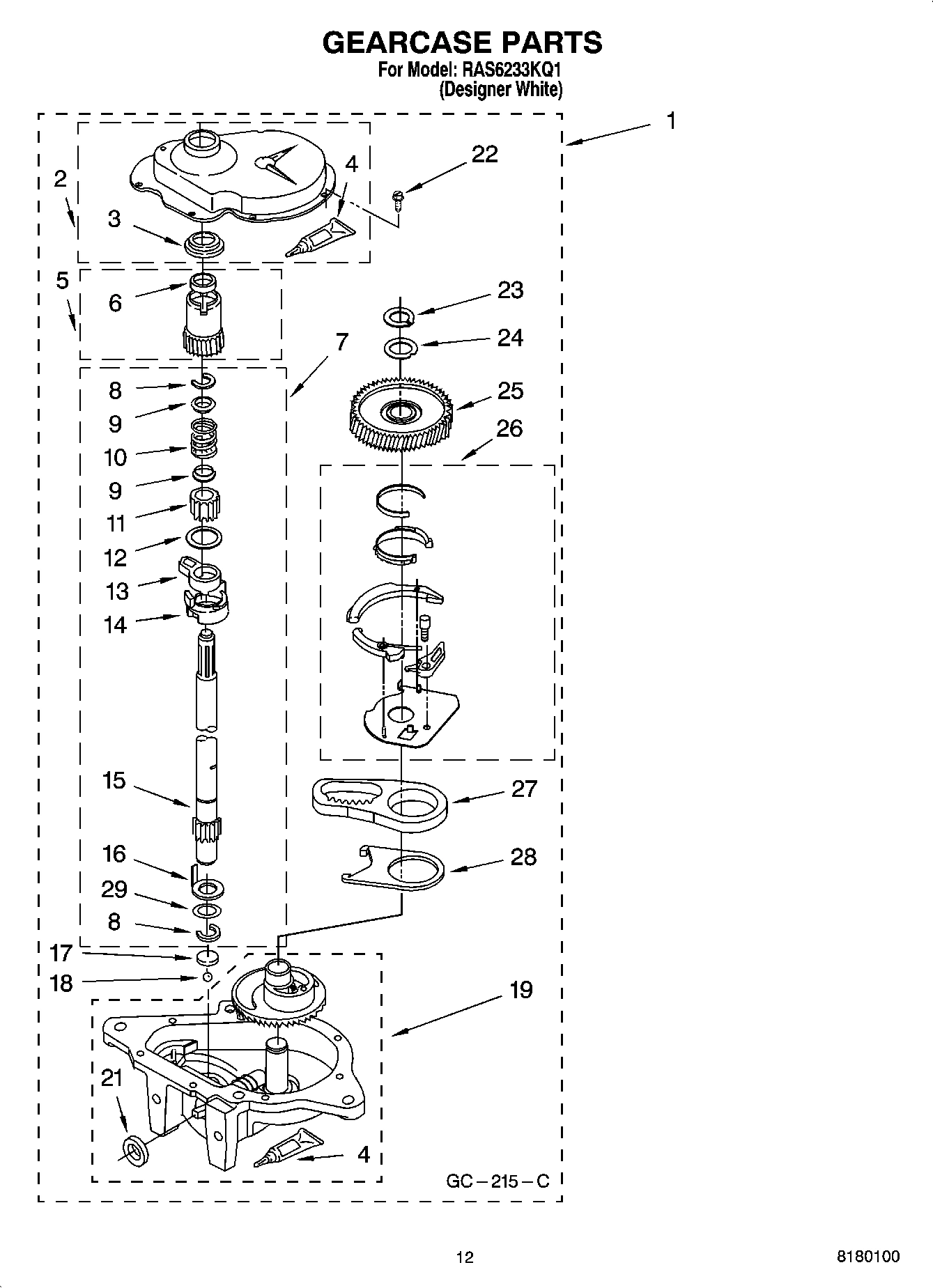 08 - GEARCASE PARTS