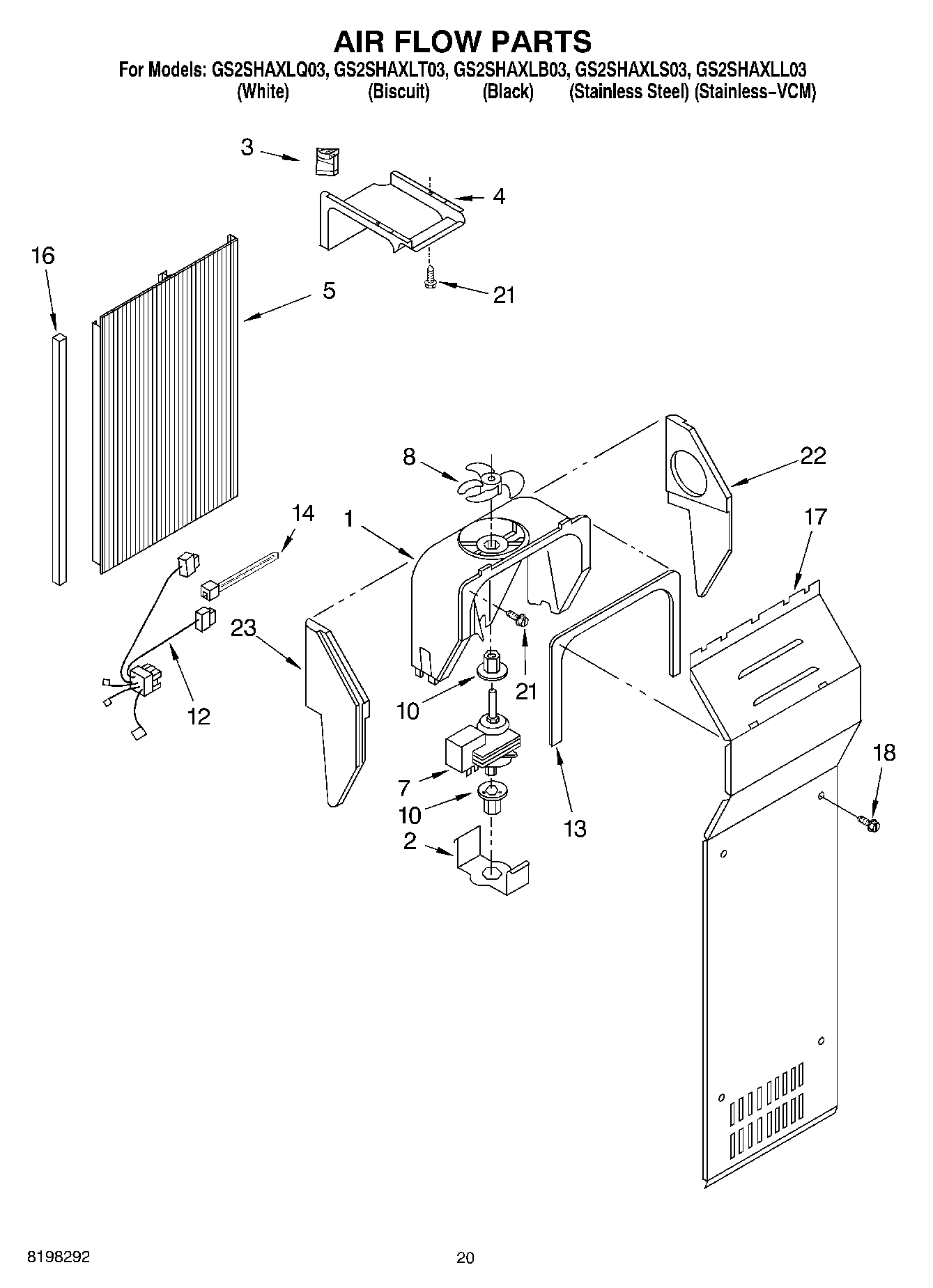 12 - AIR FLOW, OPTIONAL