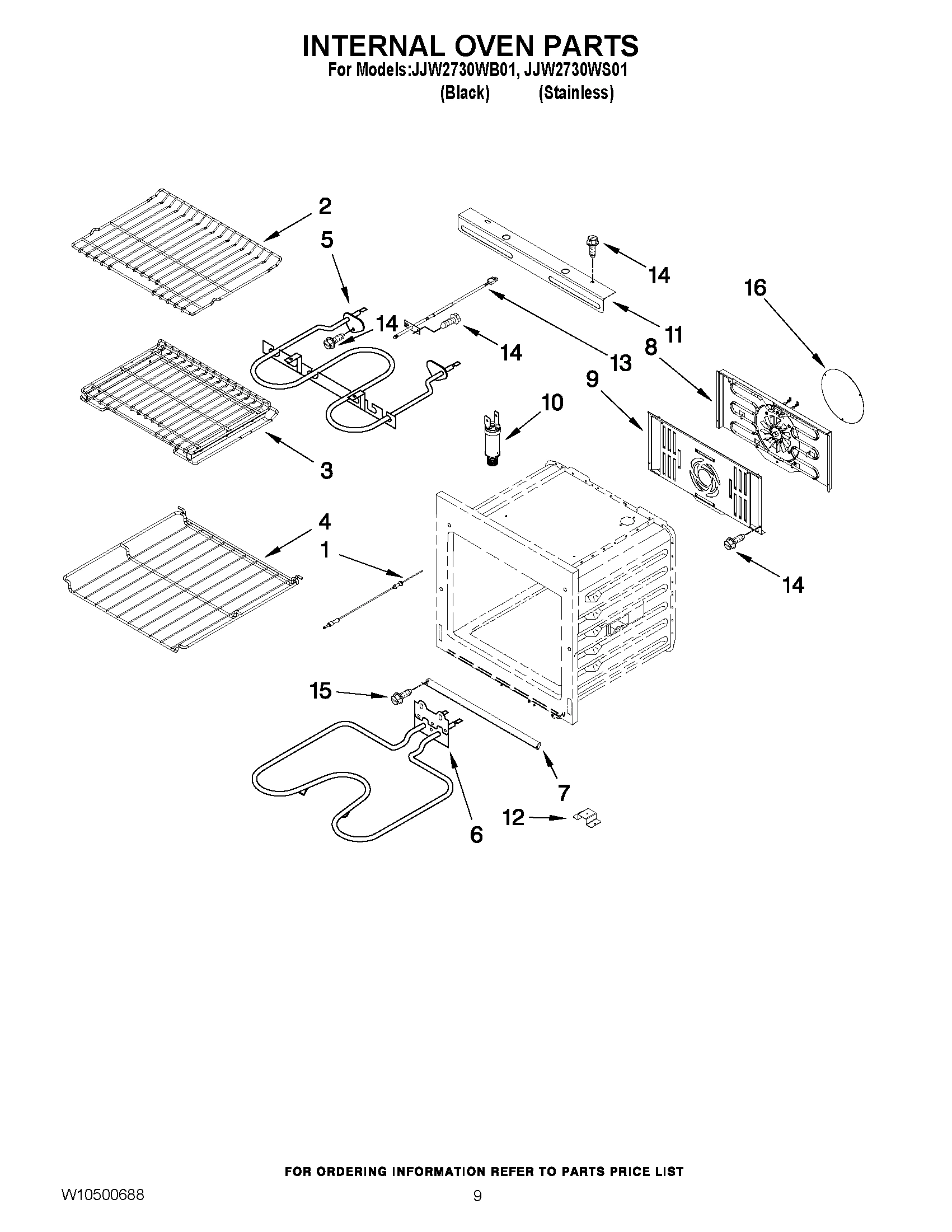 05 - INTERNAL OVEN PARTS