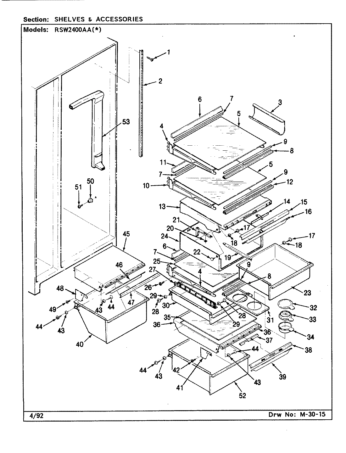 09 - SHELVES & ACCESSORIES