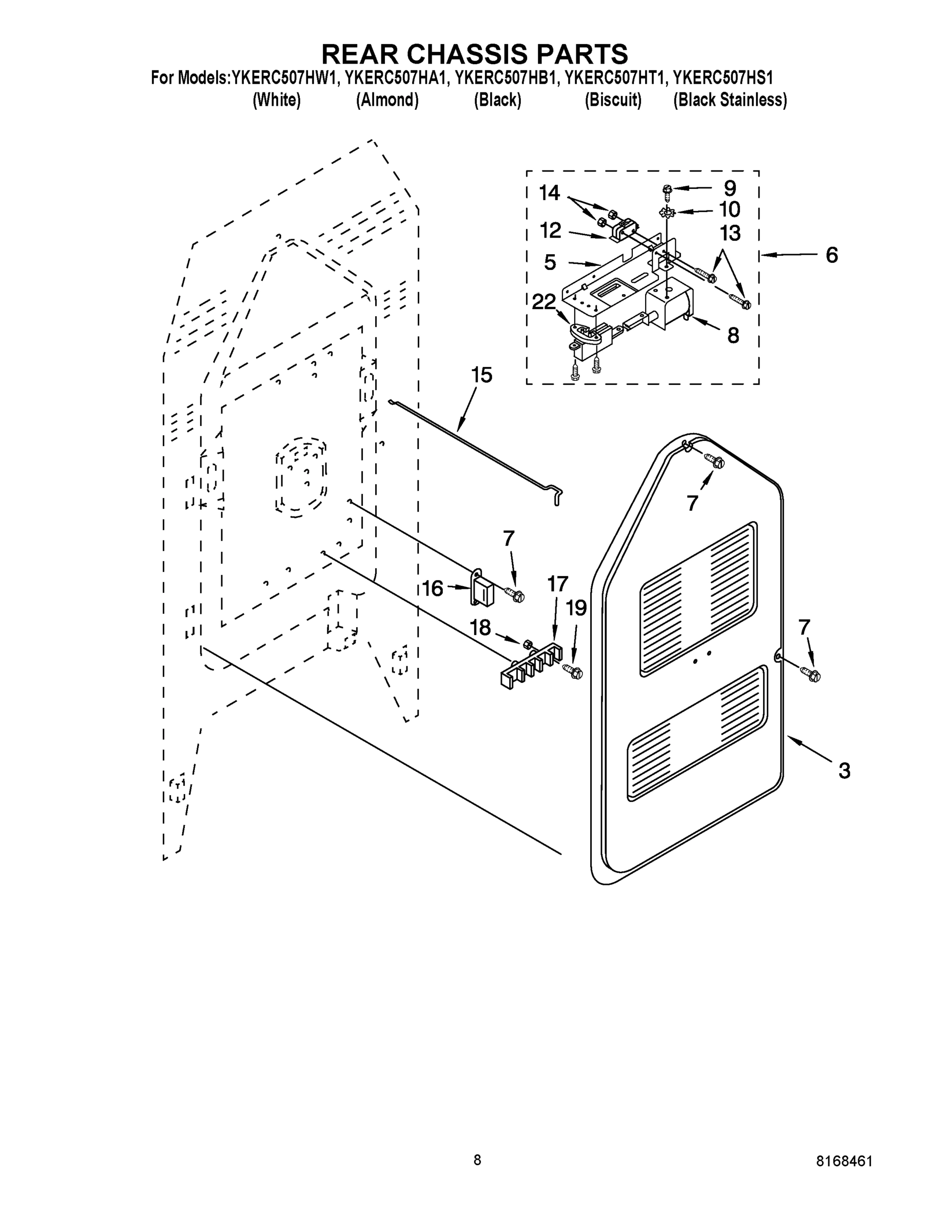 07 - REAR CHASSIS PARTS